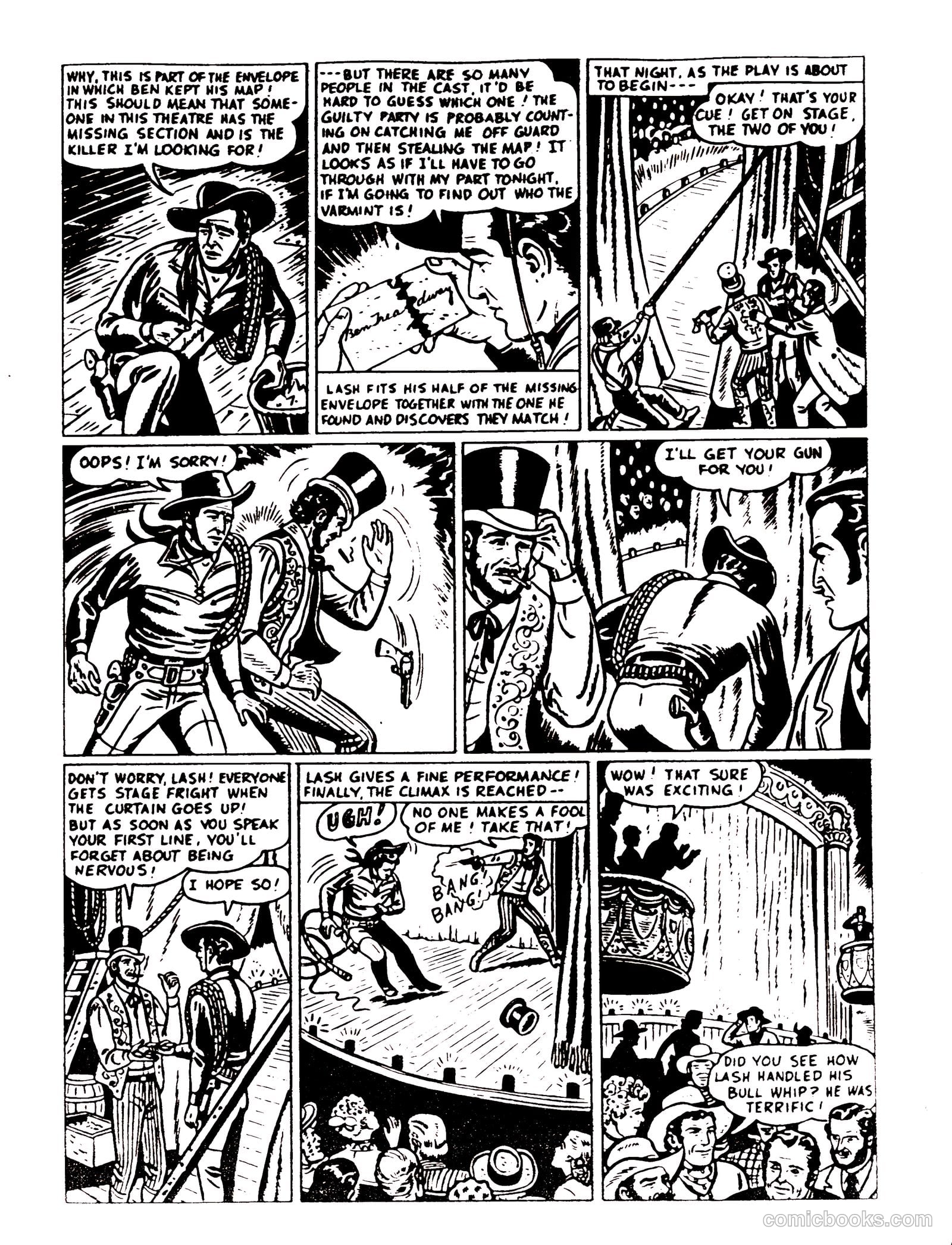 Lash Larue Western #92 — page 25 of 29
