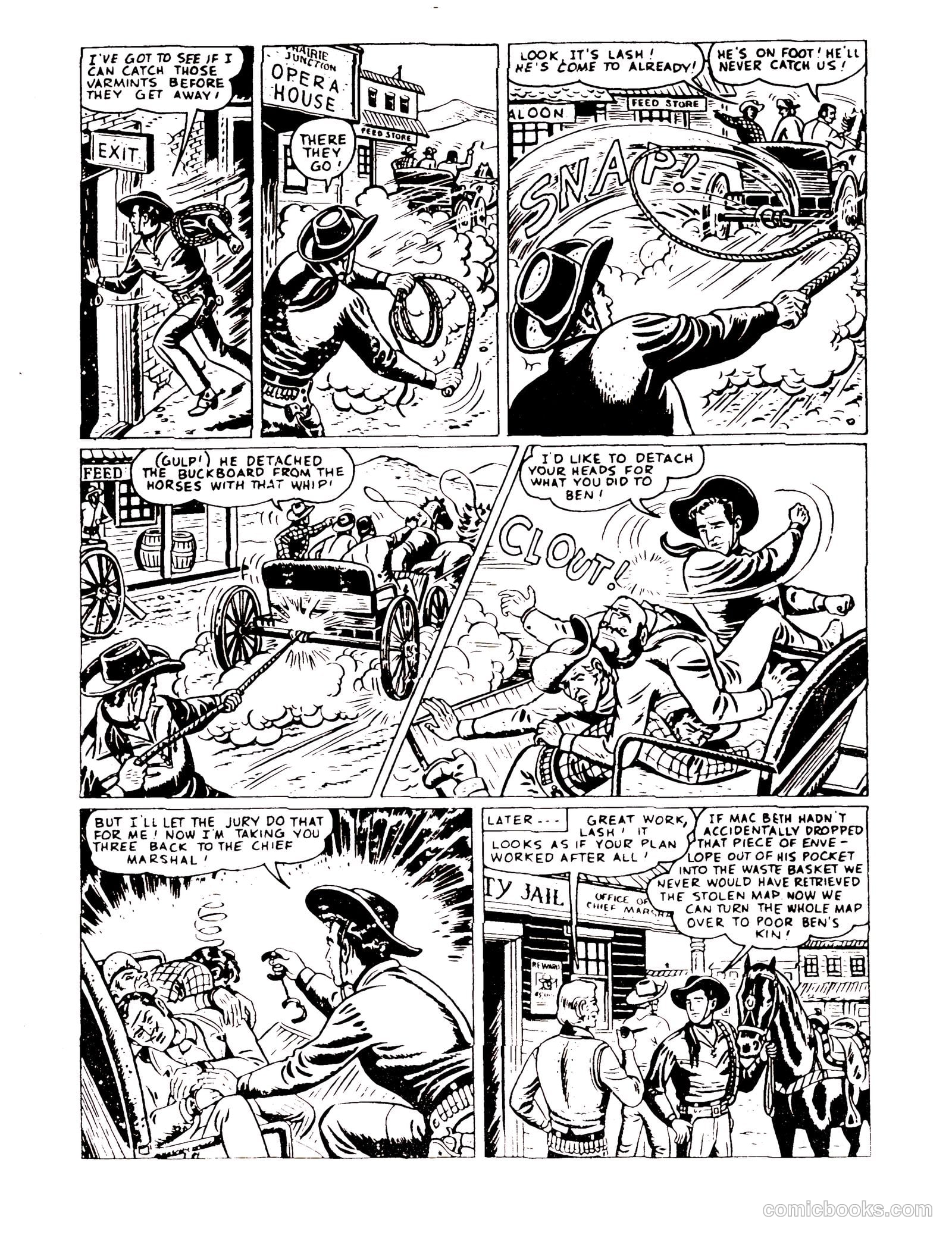 Lash Larue Western #92 — page 27 of 29