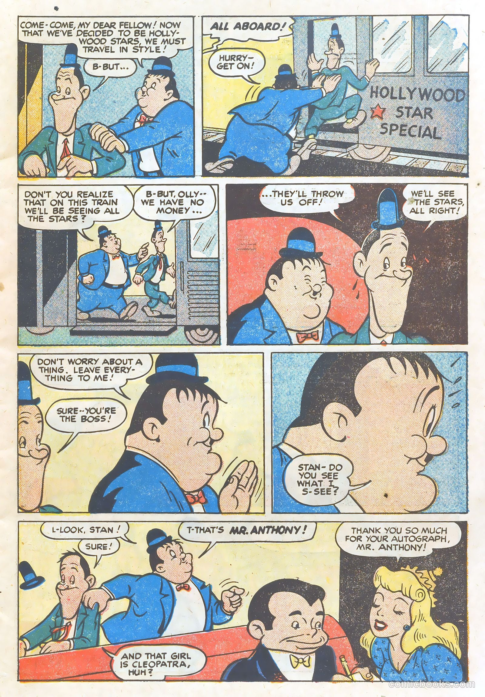 Laurel and Hardy Comics #1 — page 5 of 36