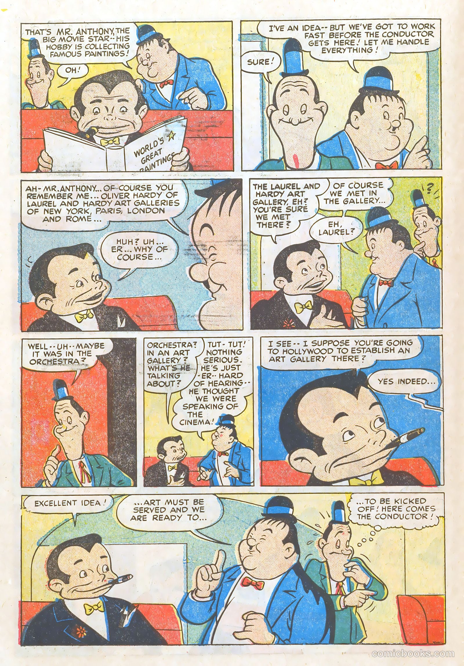 Laurel and Hardy Comics #1 — page 6 of 36