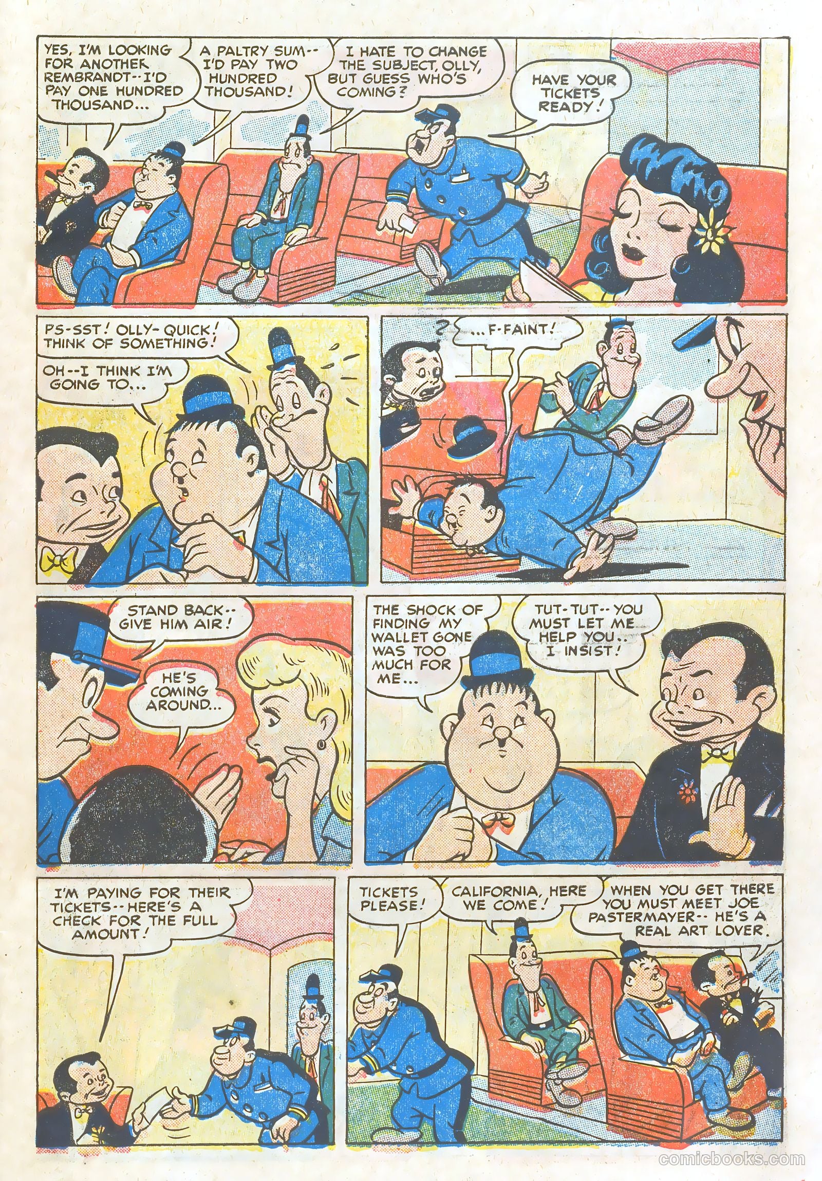 Laurel and Hardy Comics #1 — page 7 of 36