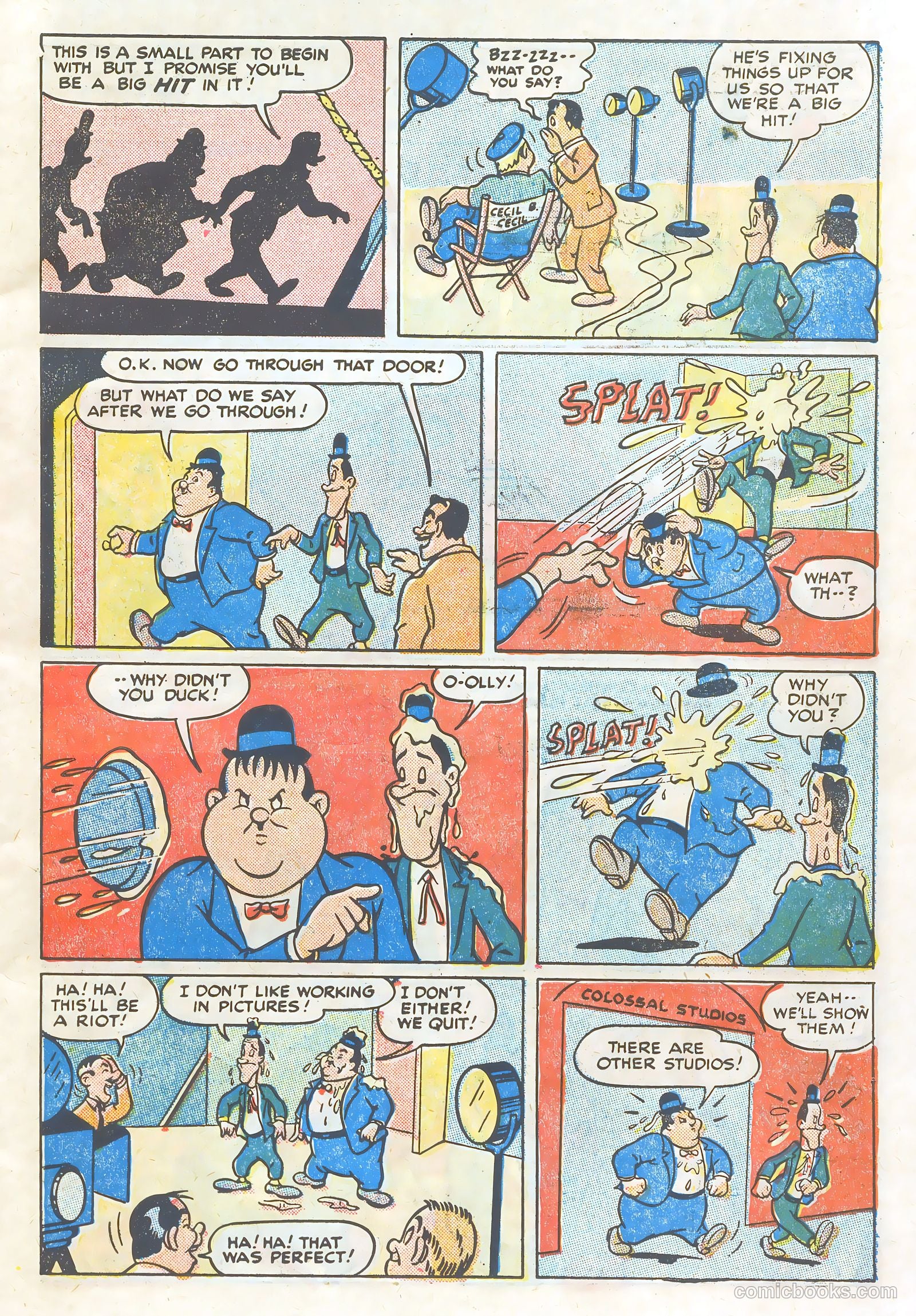 Laurel and Hardy Comics #1 — page 9 of 36