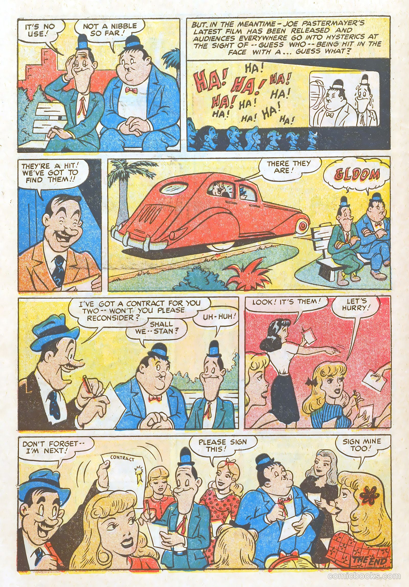 Laurel and Hardy Comics #1 — page 10 of 36