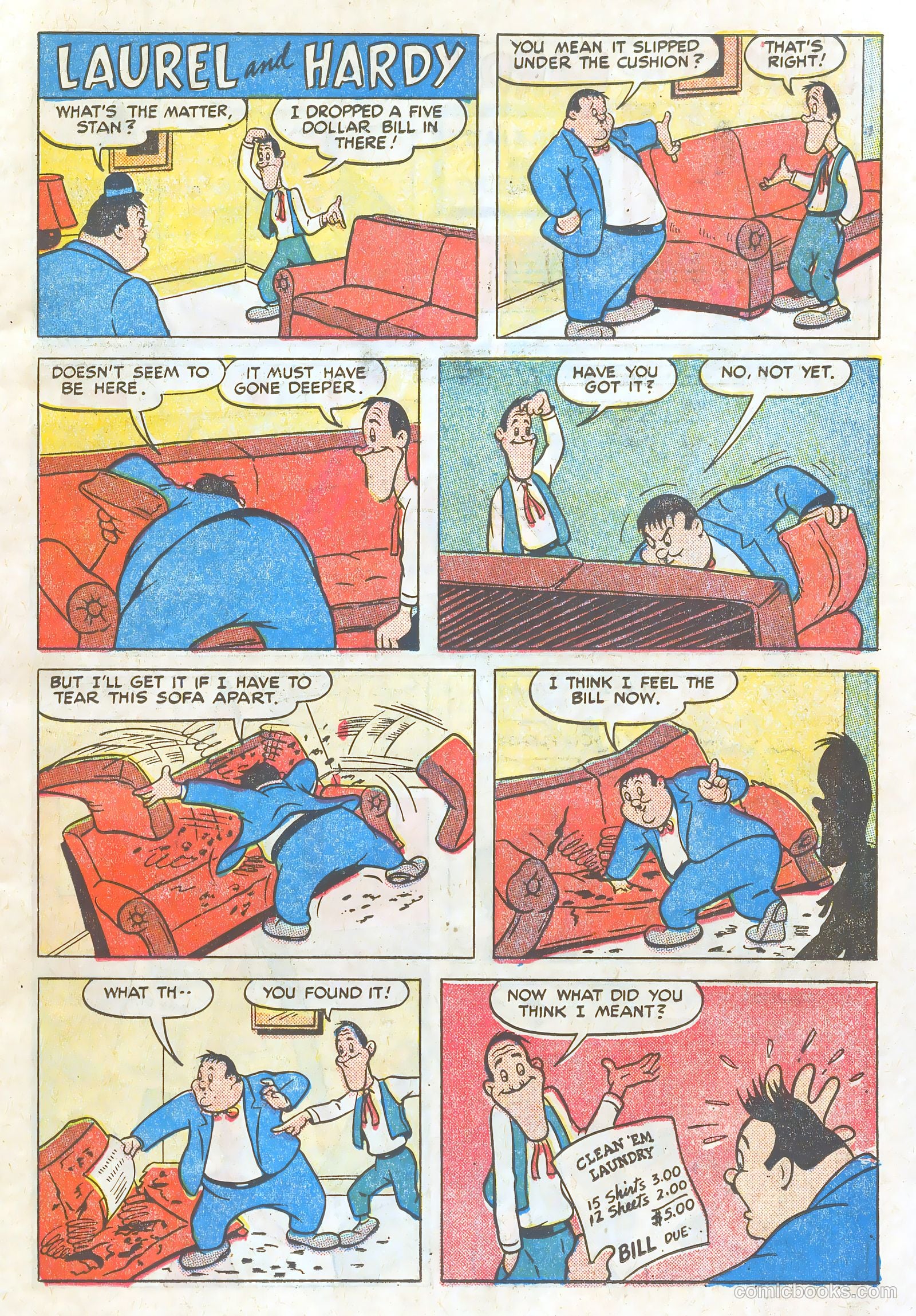Laurel and Hardy Comics #1 — page 11 of 36