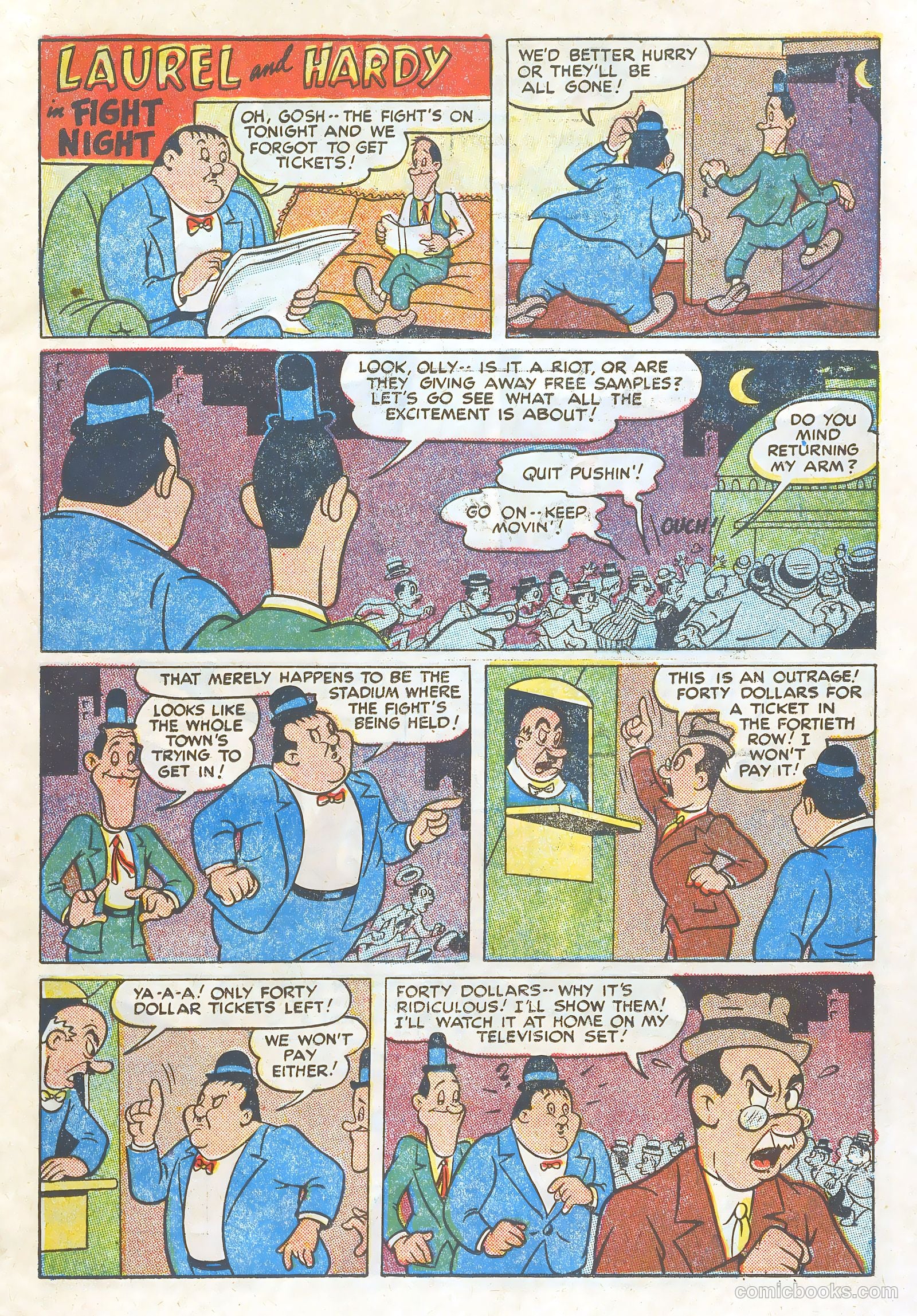 Laurel and Hardy Comics #1 — page 13 of 36