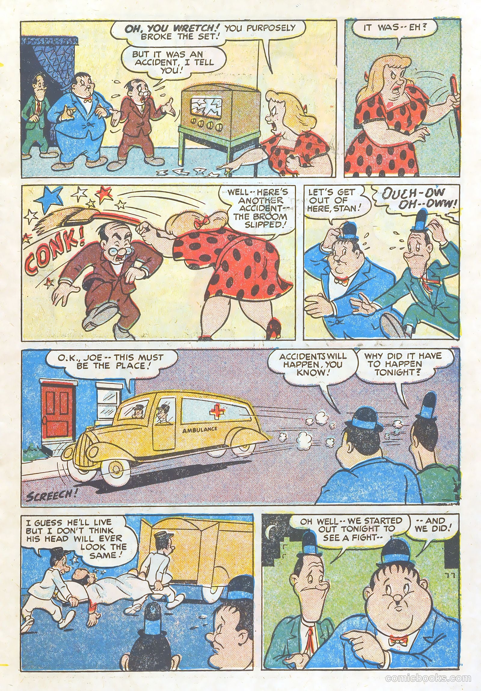 Laurel and Hardy Comics #1 — page 17 of 36