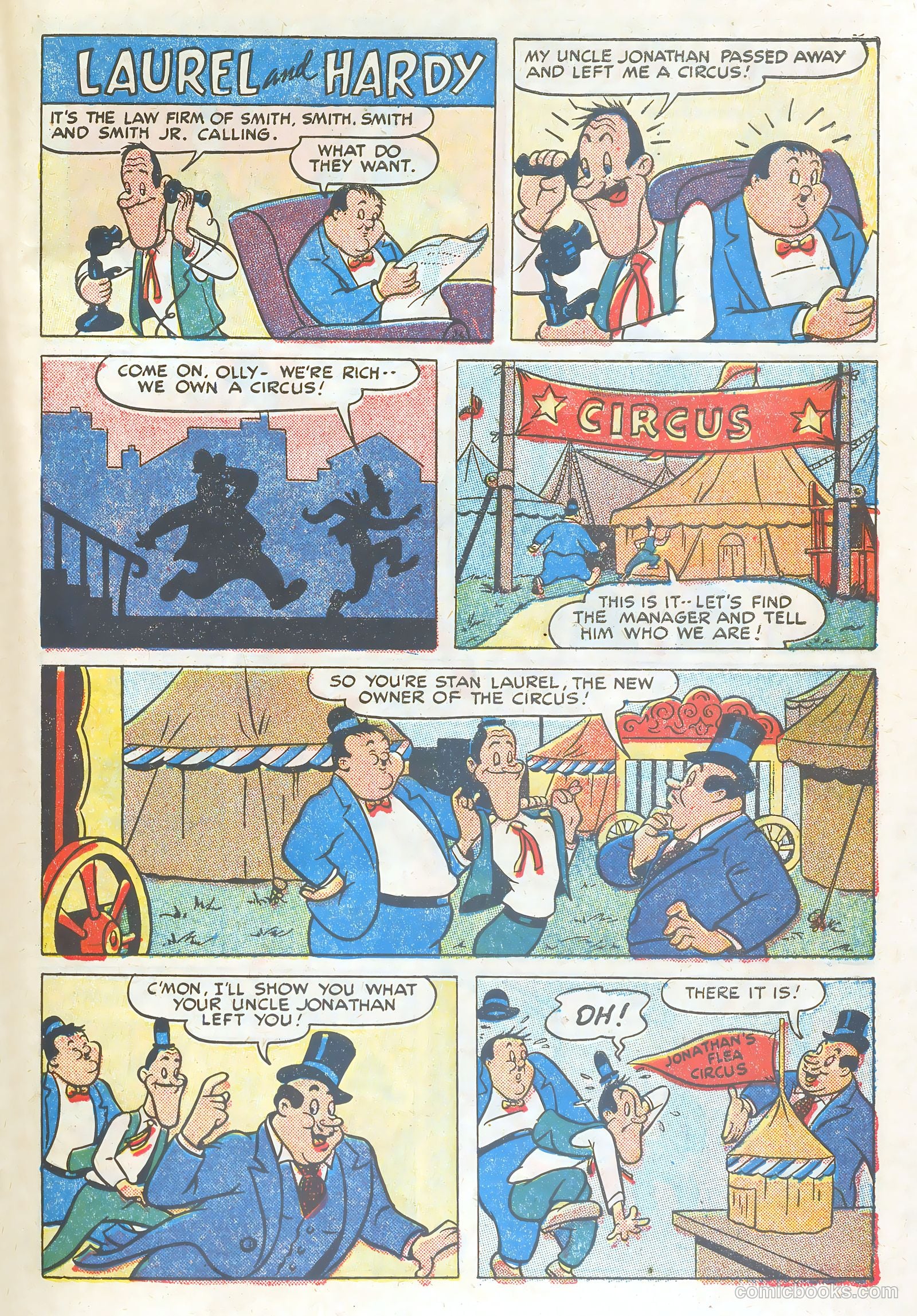 Laurel and Hardy Comics #1 — page 29 of 36