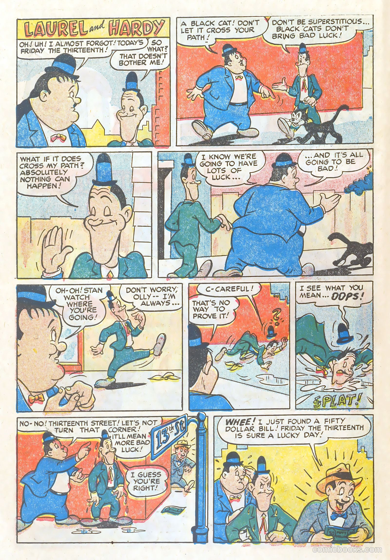 Laurel and Hardy Comics #1 — page 30 of 36