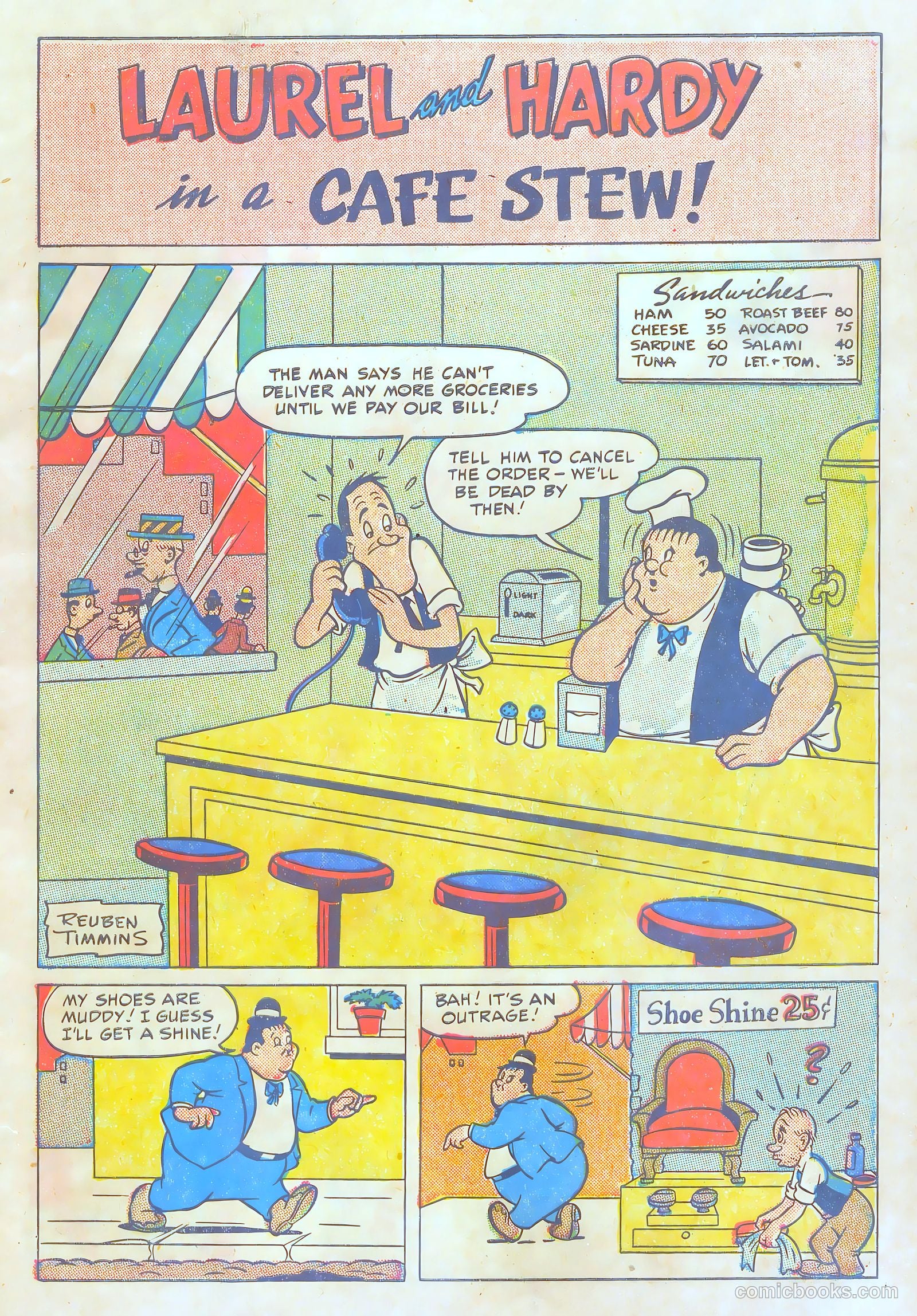 Laurel and Hardy Comics #3 — page 3 of 36