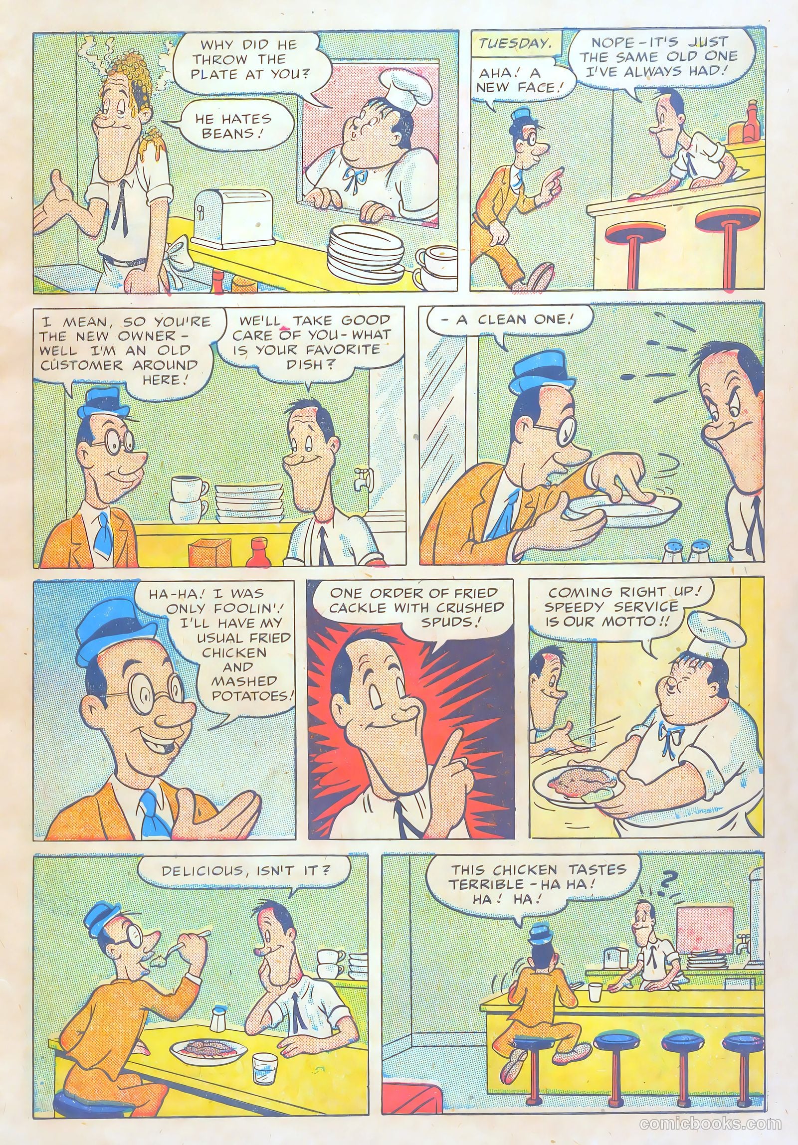 Laurel and Hardy Comics #3 — page 7 of 36
