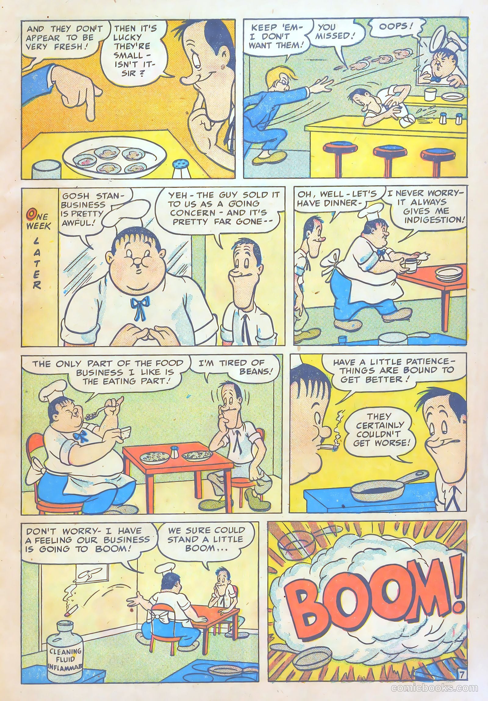 Laurel and Hardy Comics #3 — page 9 of 36