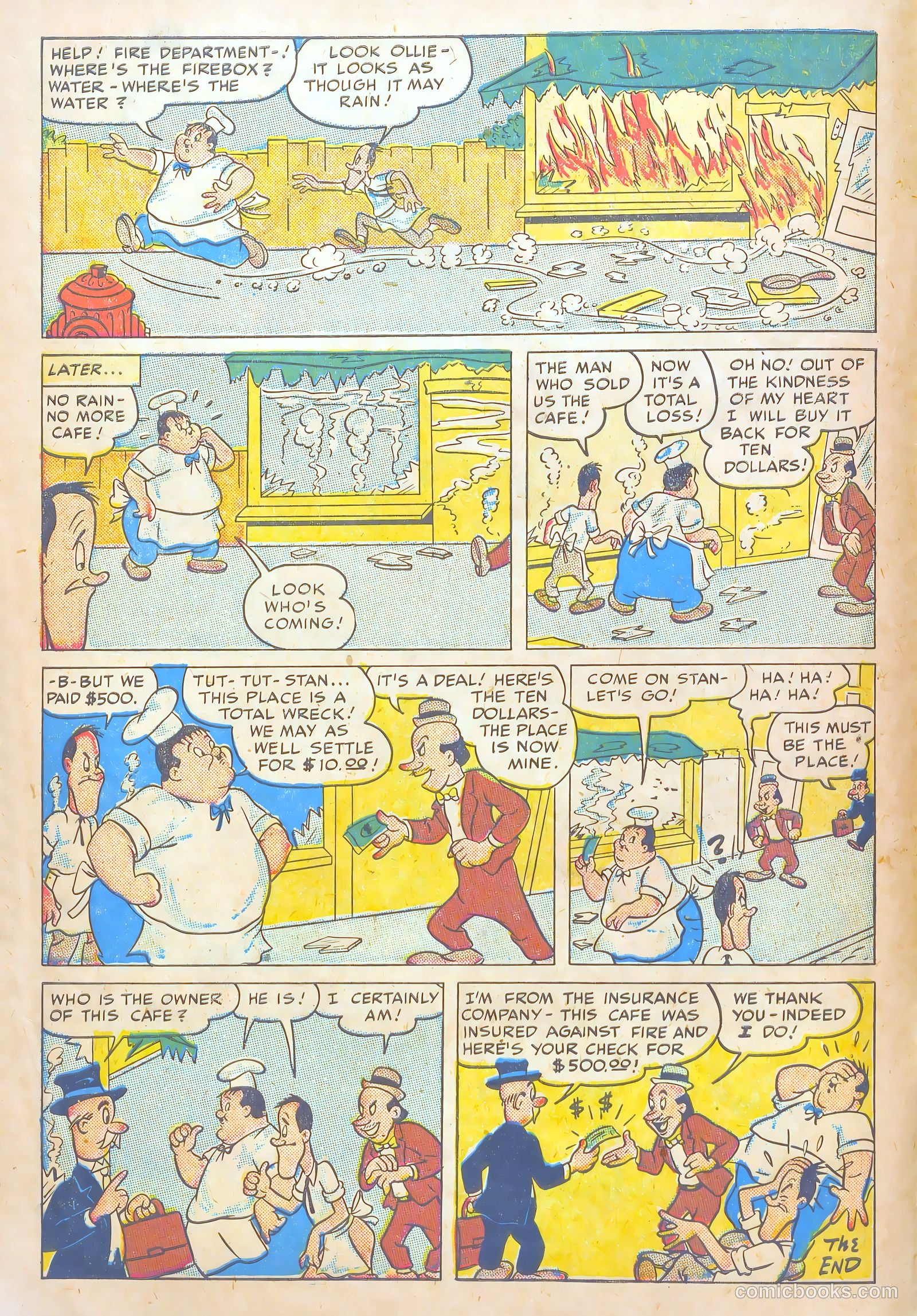 Laurel and Hardy Comics #3 — page 10 of 36