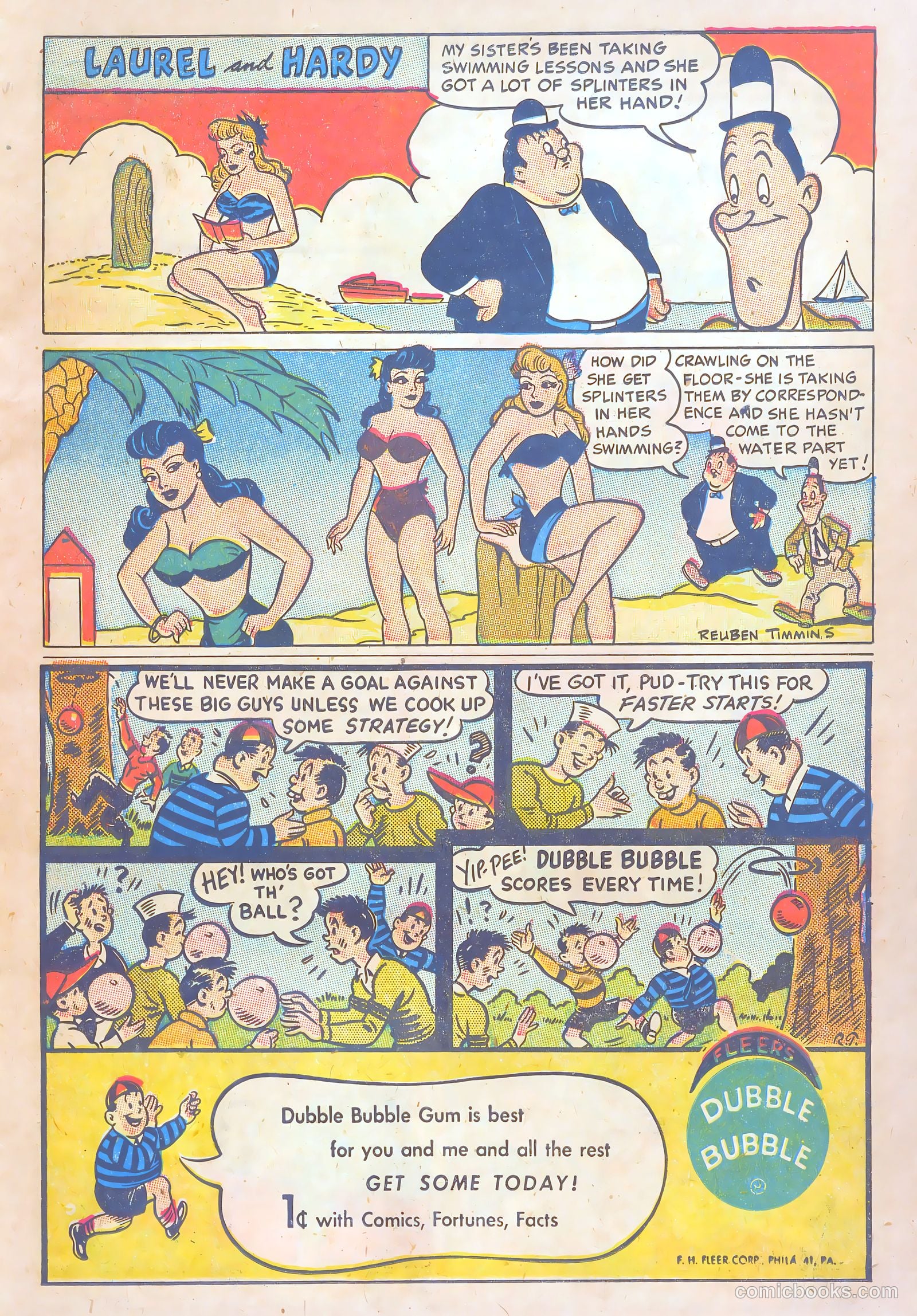 Laurel and Hardy Comics #3 — page 11 of 36