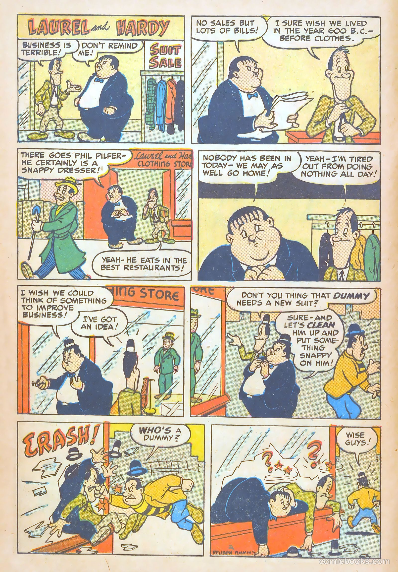Laurel and Hardy Comics #3 — page 12 of 36
