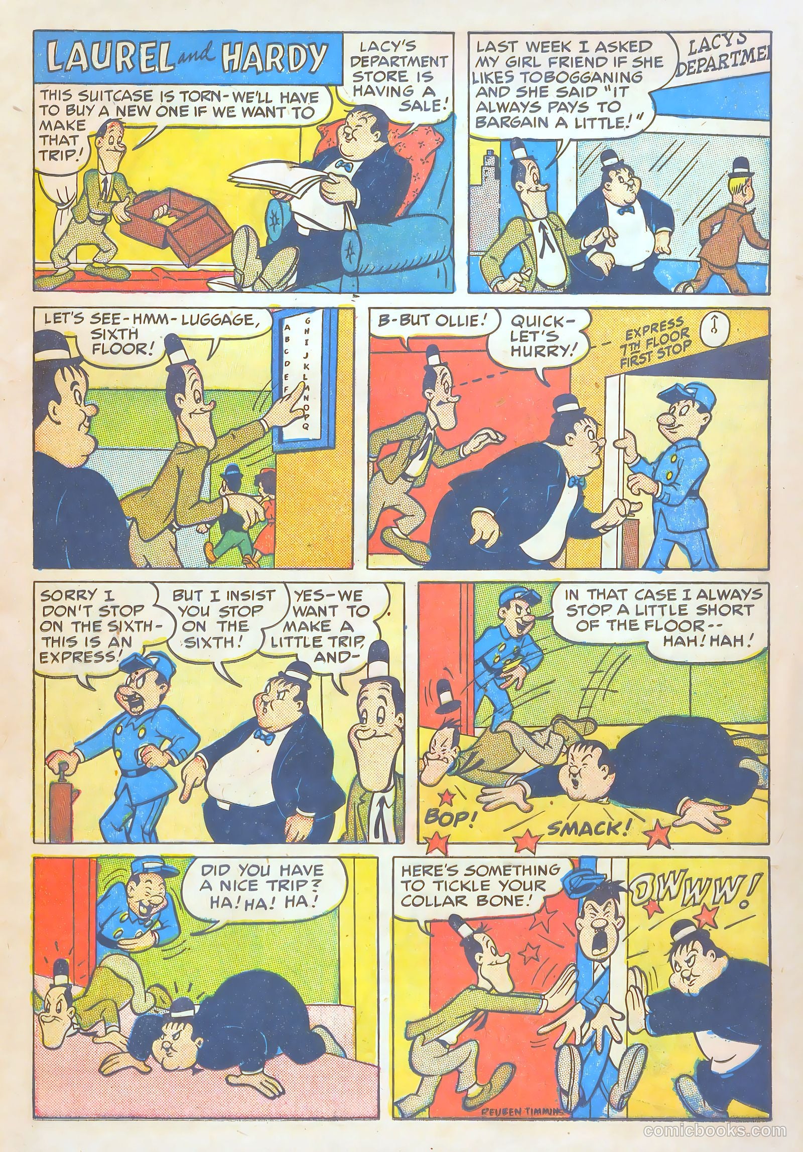 Laurel and Hardy Comics #3 — page 13 of 36