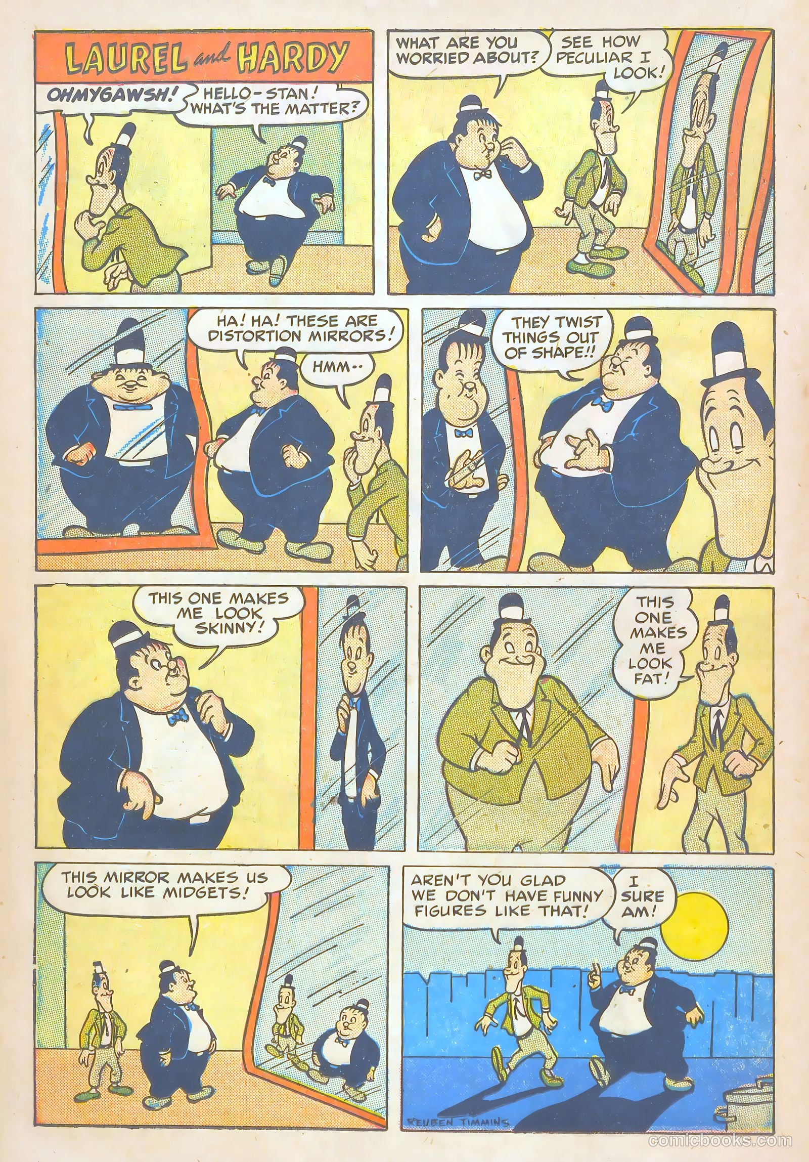 Laurel and Hardy Comics #3 — page 16 of 36