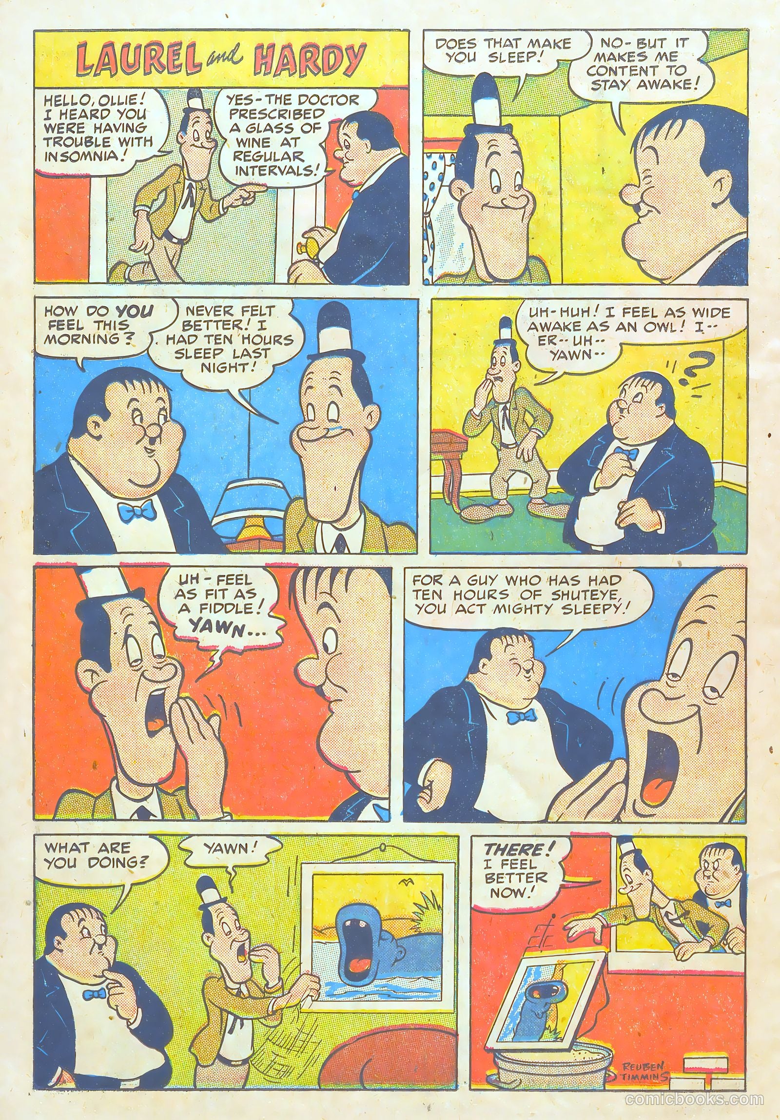 Laurel and Hardy Comics #3 — page 26 of 36
