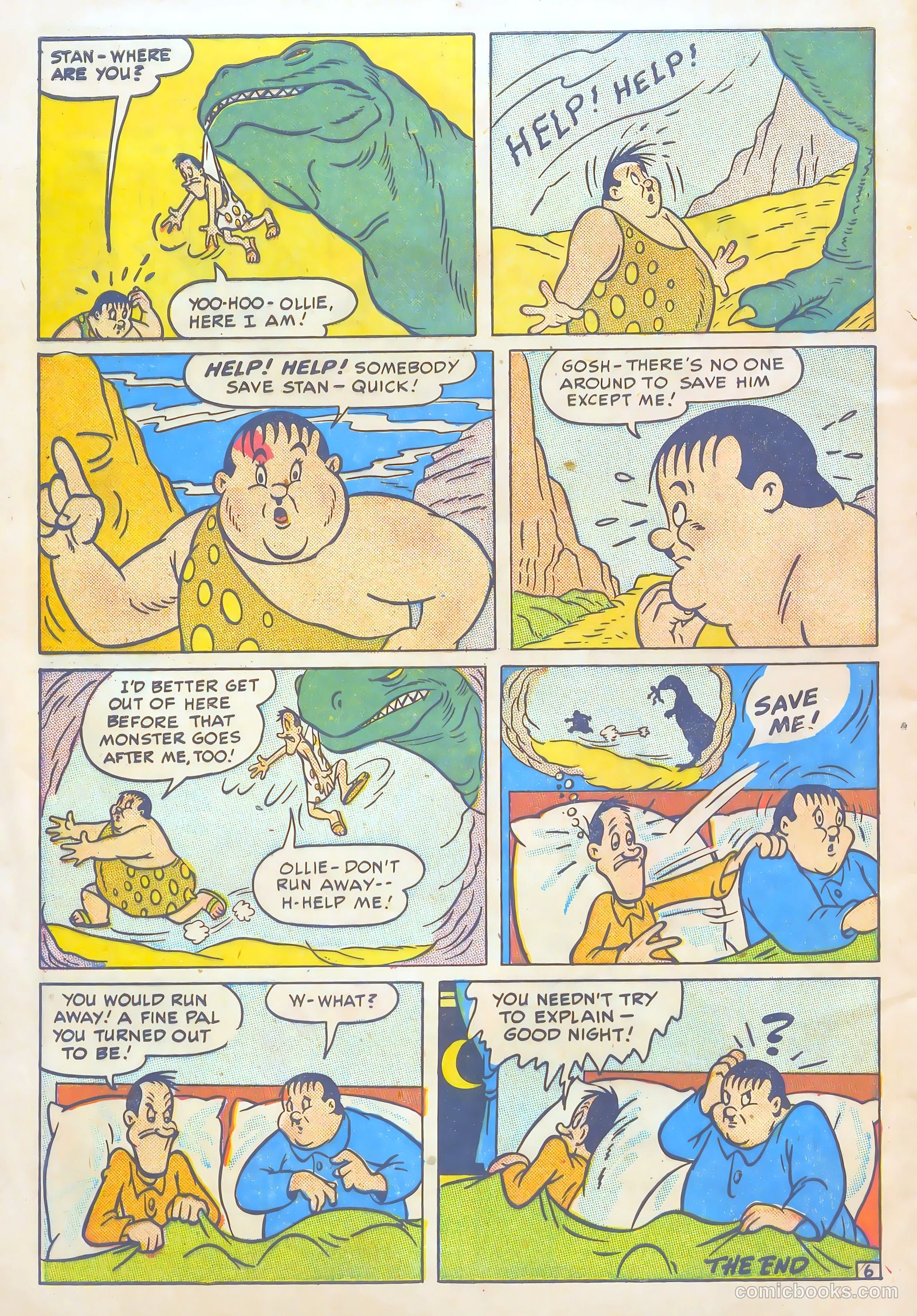 Laurel and Hardy Comics #3 — page 32 of 36
