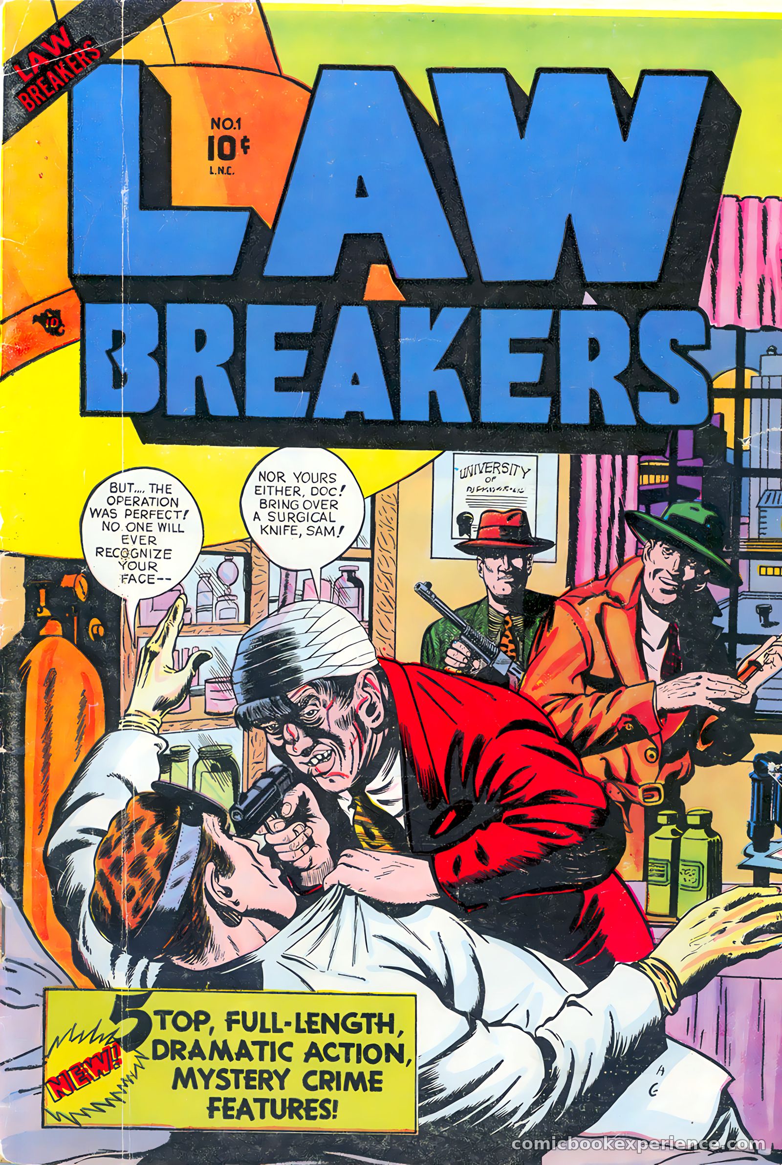 Lawbreakers #1 — page 1 of 36