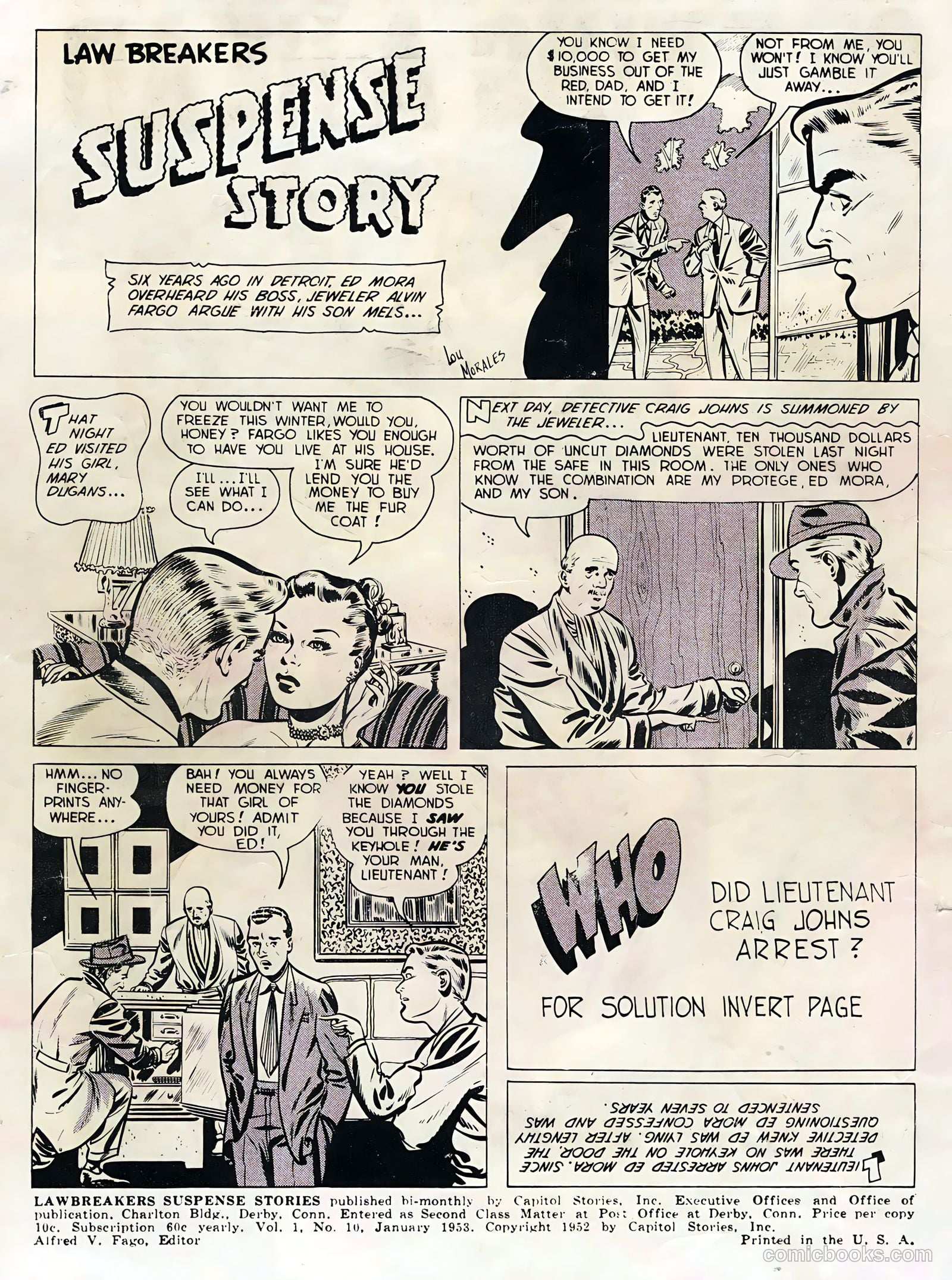 Lawbreakers Suspense Stories #10 — page 2 of 36
