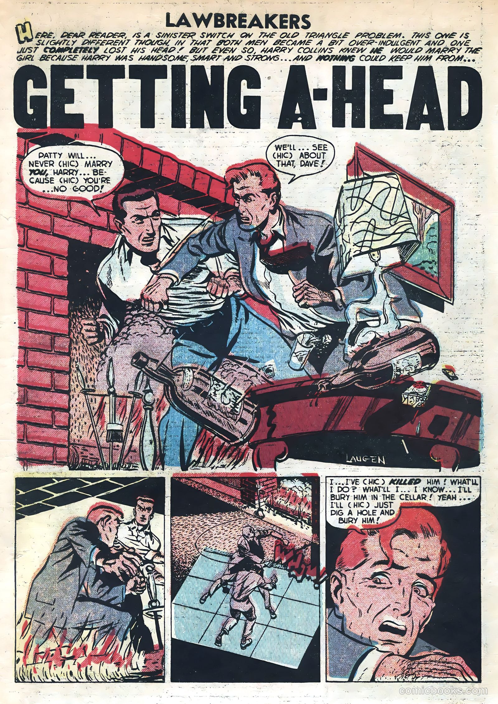 Lawbreakers Suspense Stories #10 — page 3 of 36