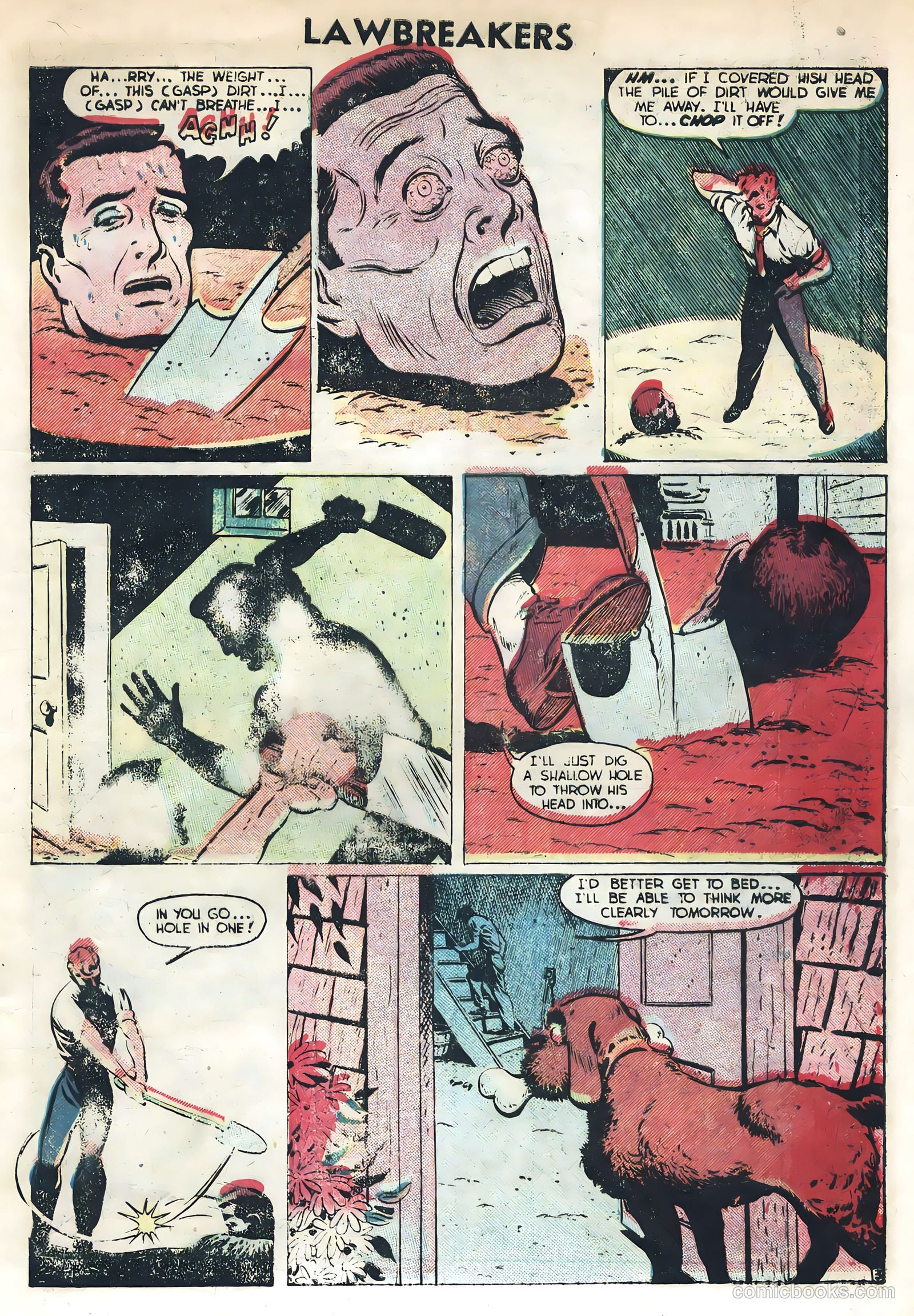 Lawbreakers Suspense Stories #10 — page 5 of 36