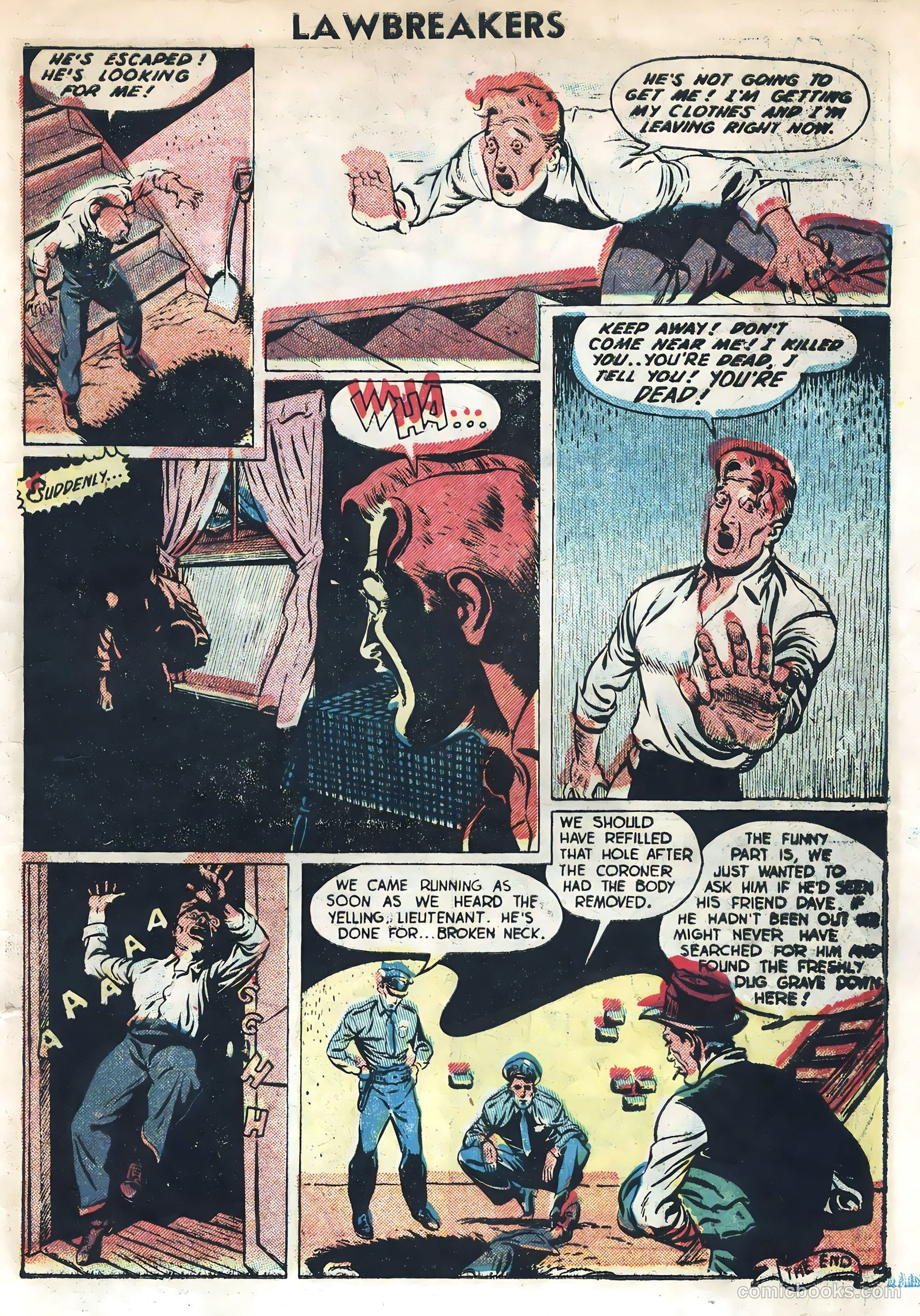 Lawbreakers Suspense Stories #10 — page 9 of 36