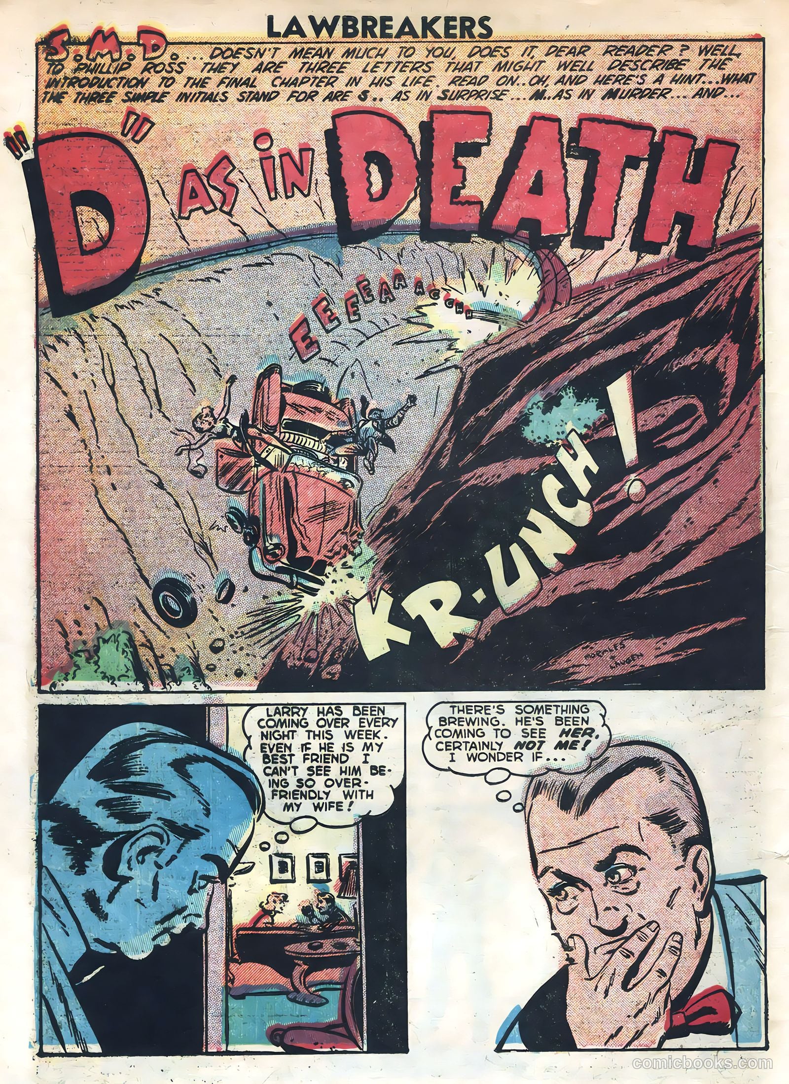 Lawbreakers Suspense Stories #10 — page 10 of 36
