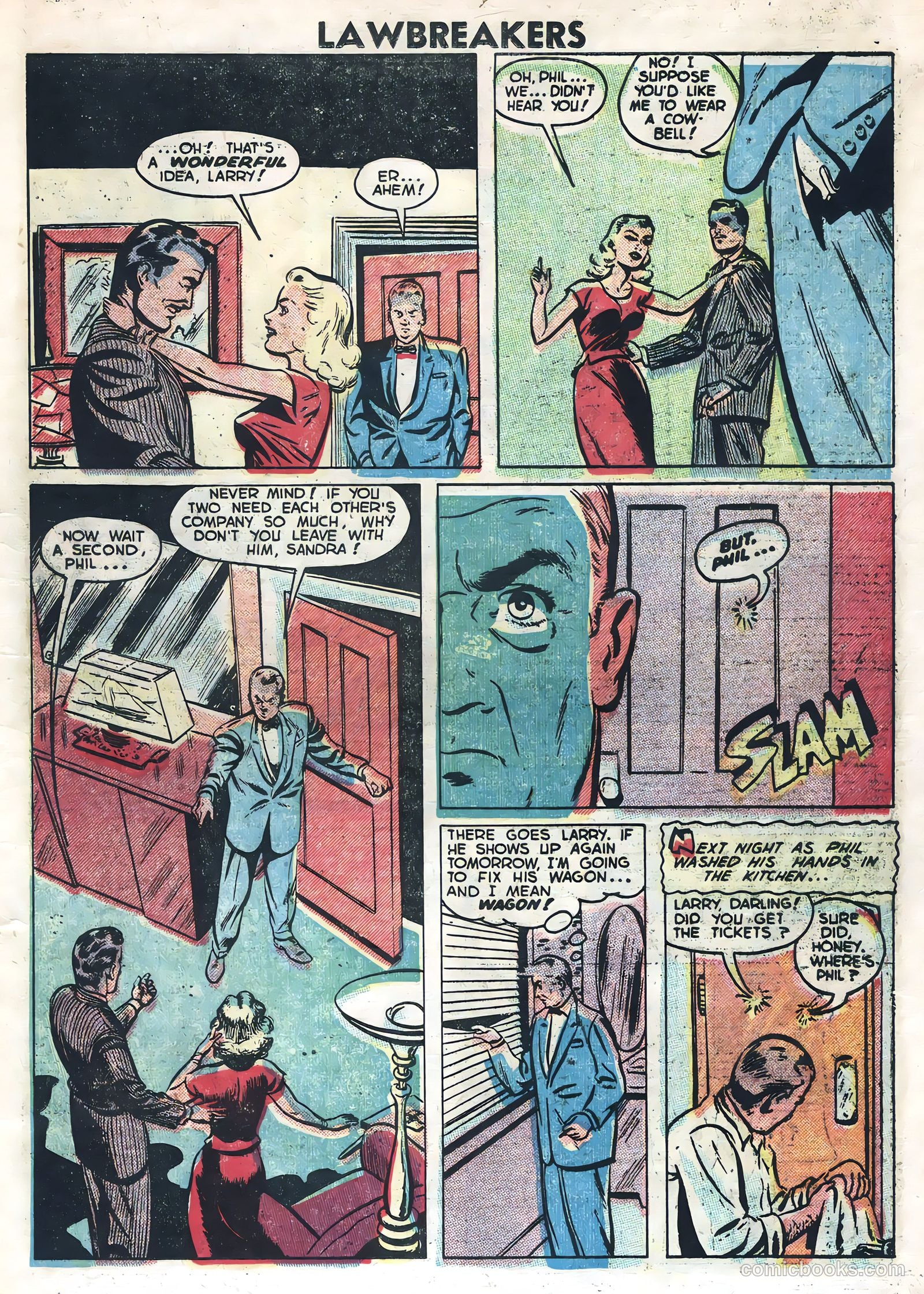 Lawbreakers Suspense Stories #10 — page 11 of 36