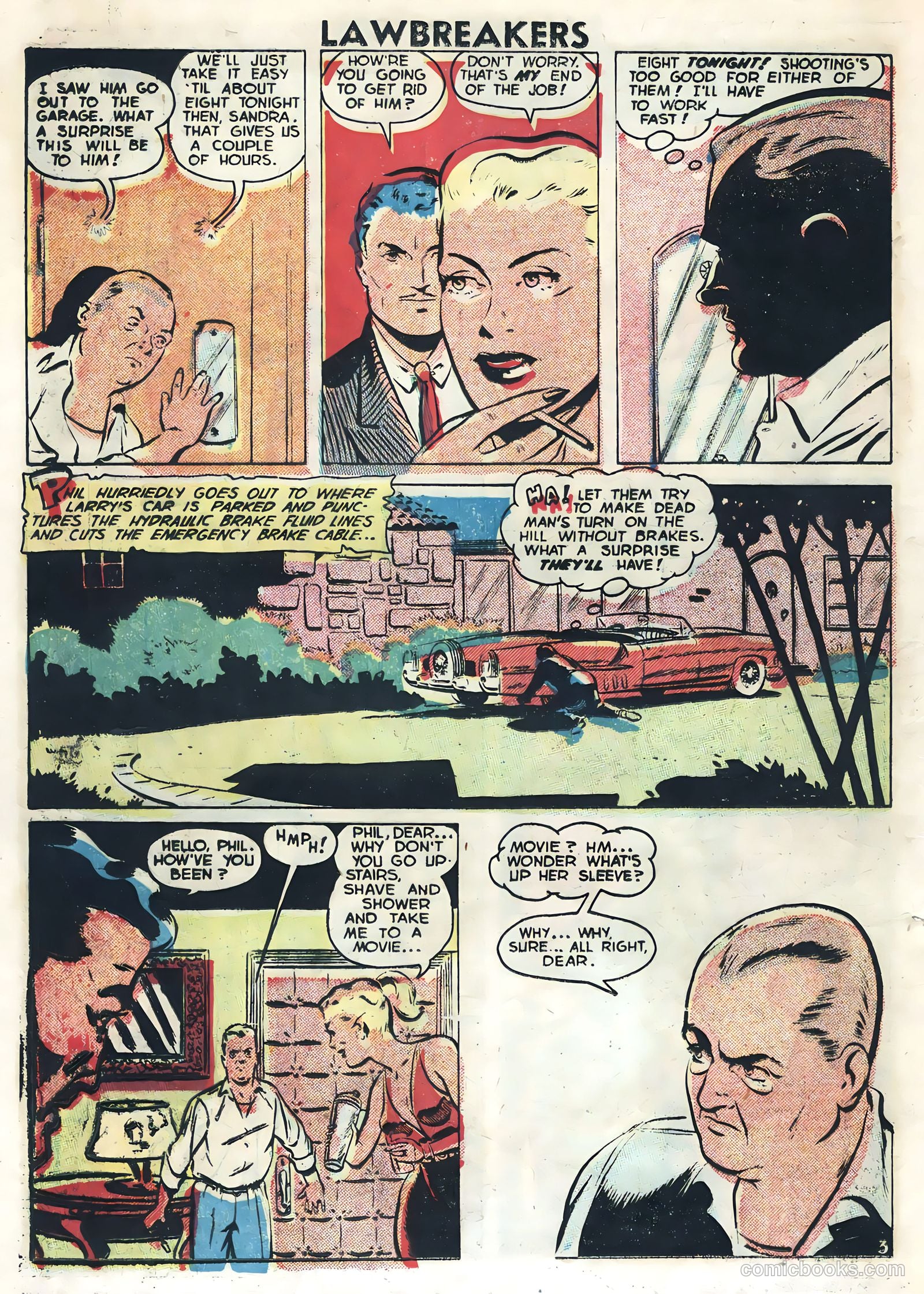 Lawbreakers Suspense Stories #10 — page 12 of 36