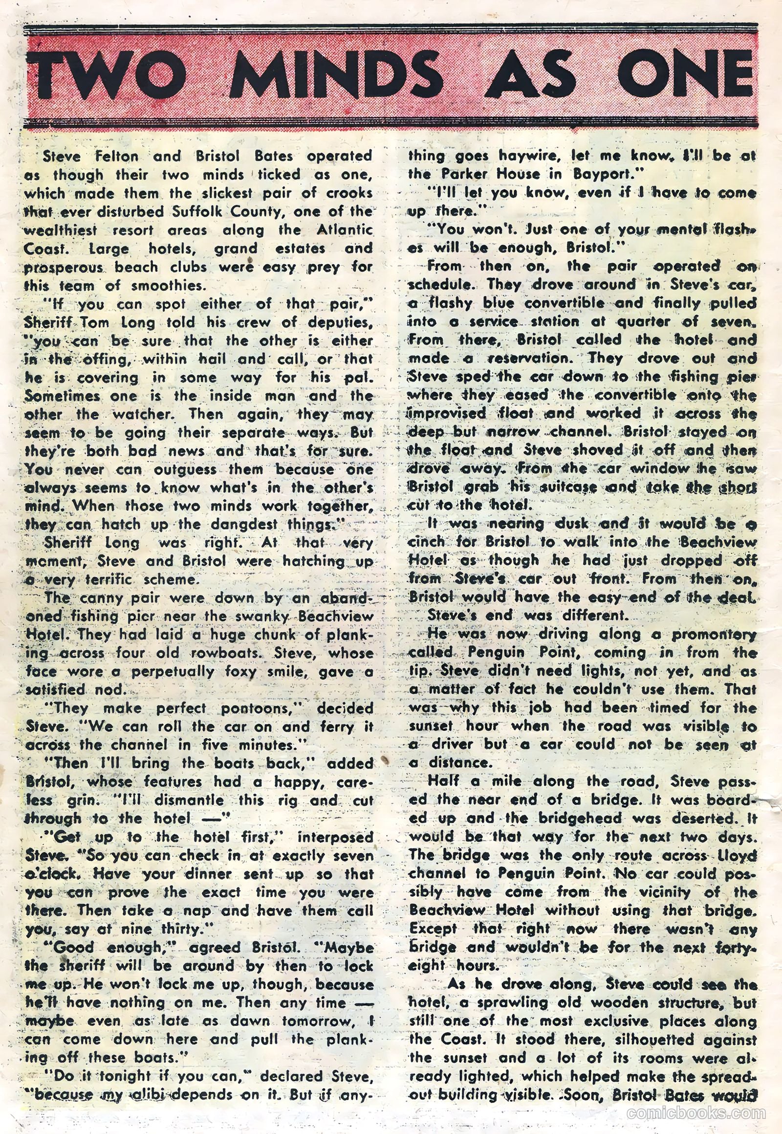 Lawbreakers Suspense Stories #10 — page 14 of 36