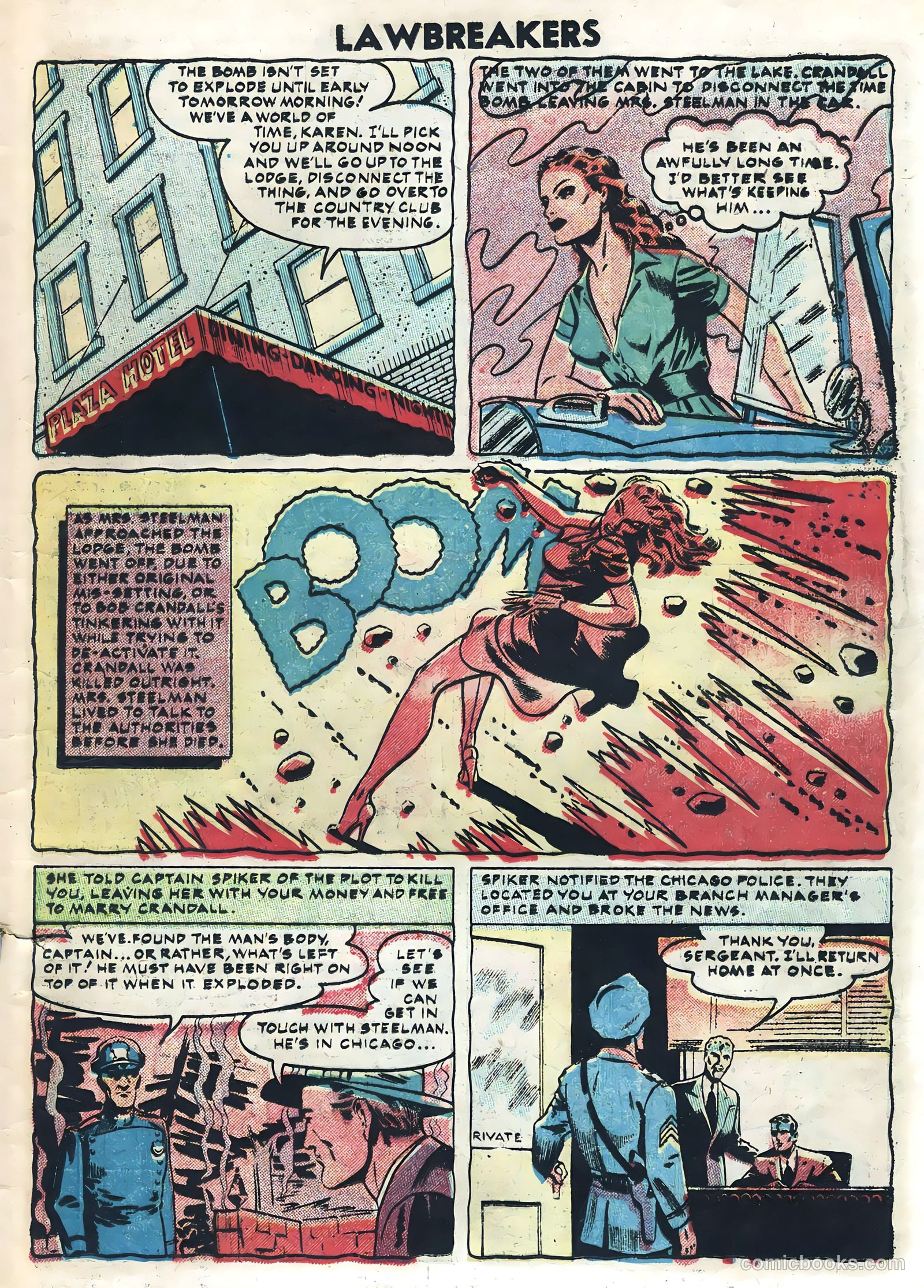 Lawbreakers Suspense Stories #10 — page 21 of 36