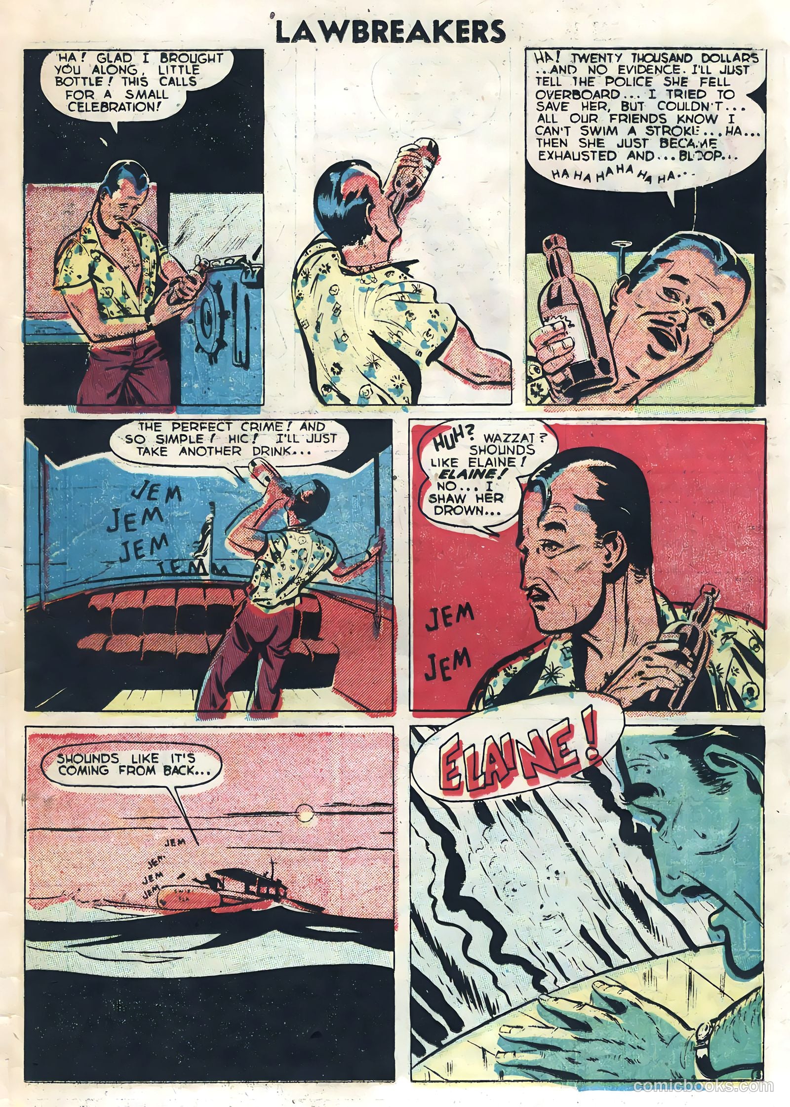 Lawbreakers Suspense Stories #10 — page 25 of 36