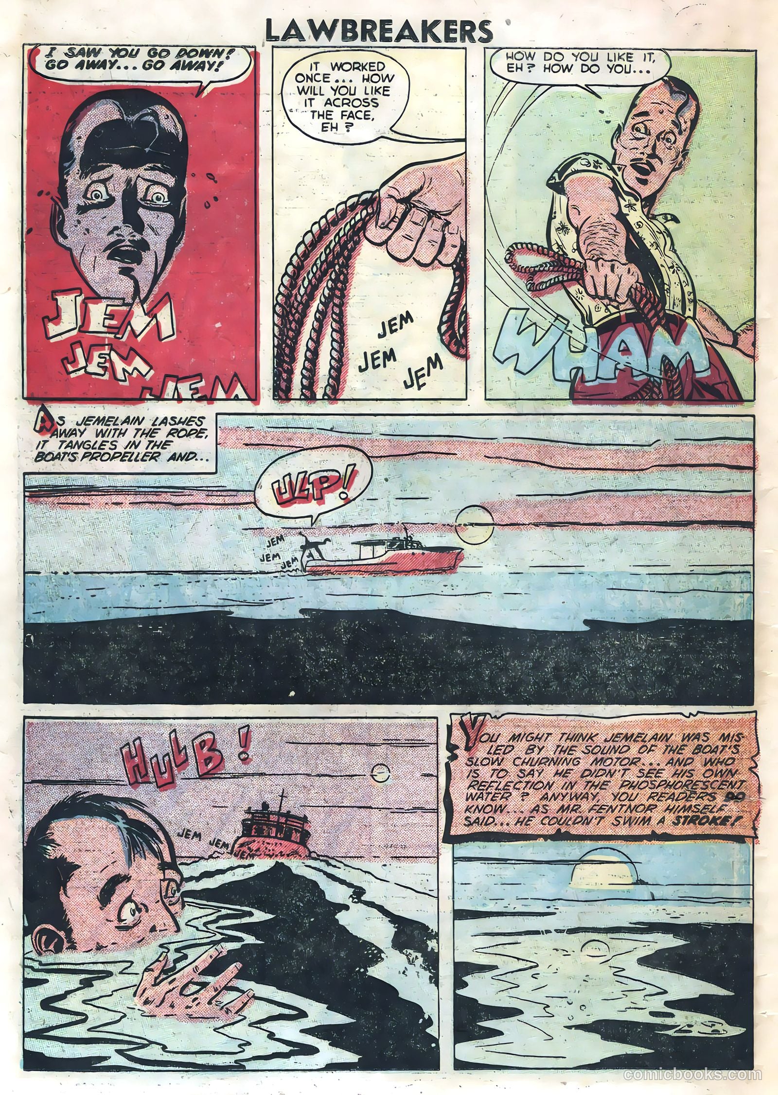 Lawbreakers Suspense Stories #10 — page 26 of 36