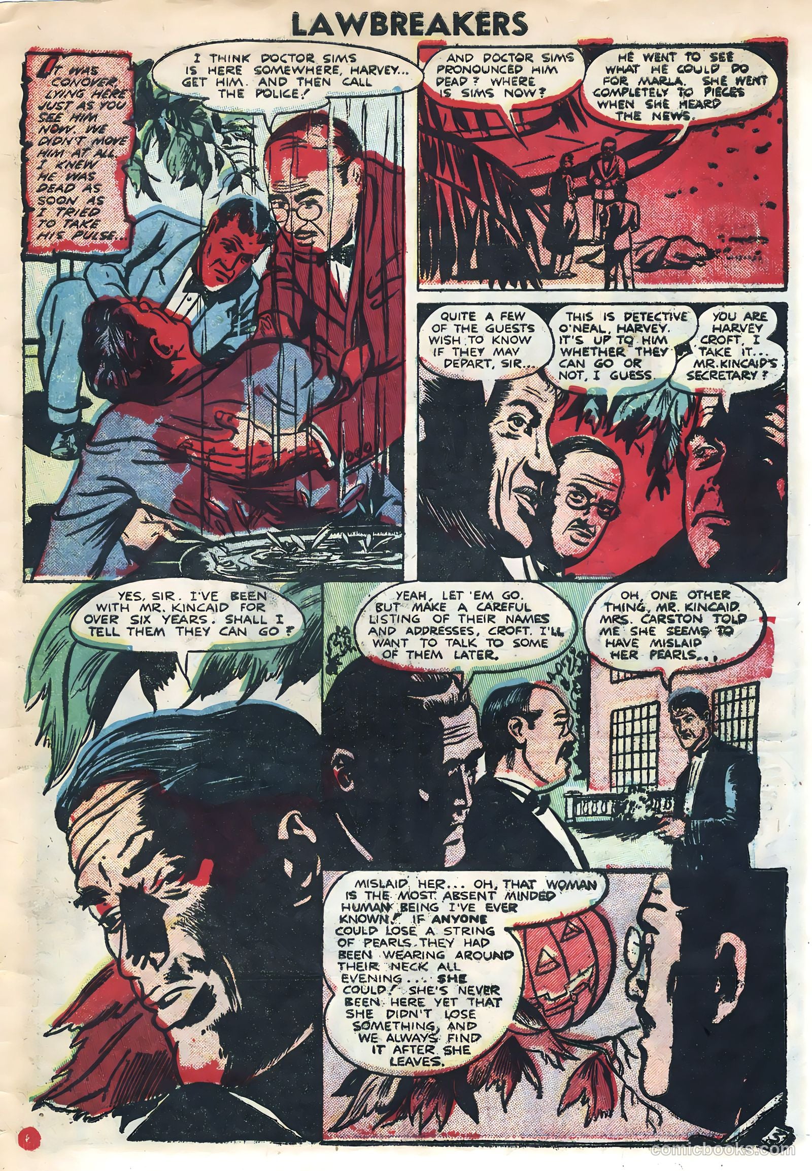 Lawbreakers Suspense Stories #10 — page 29 of 36