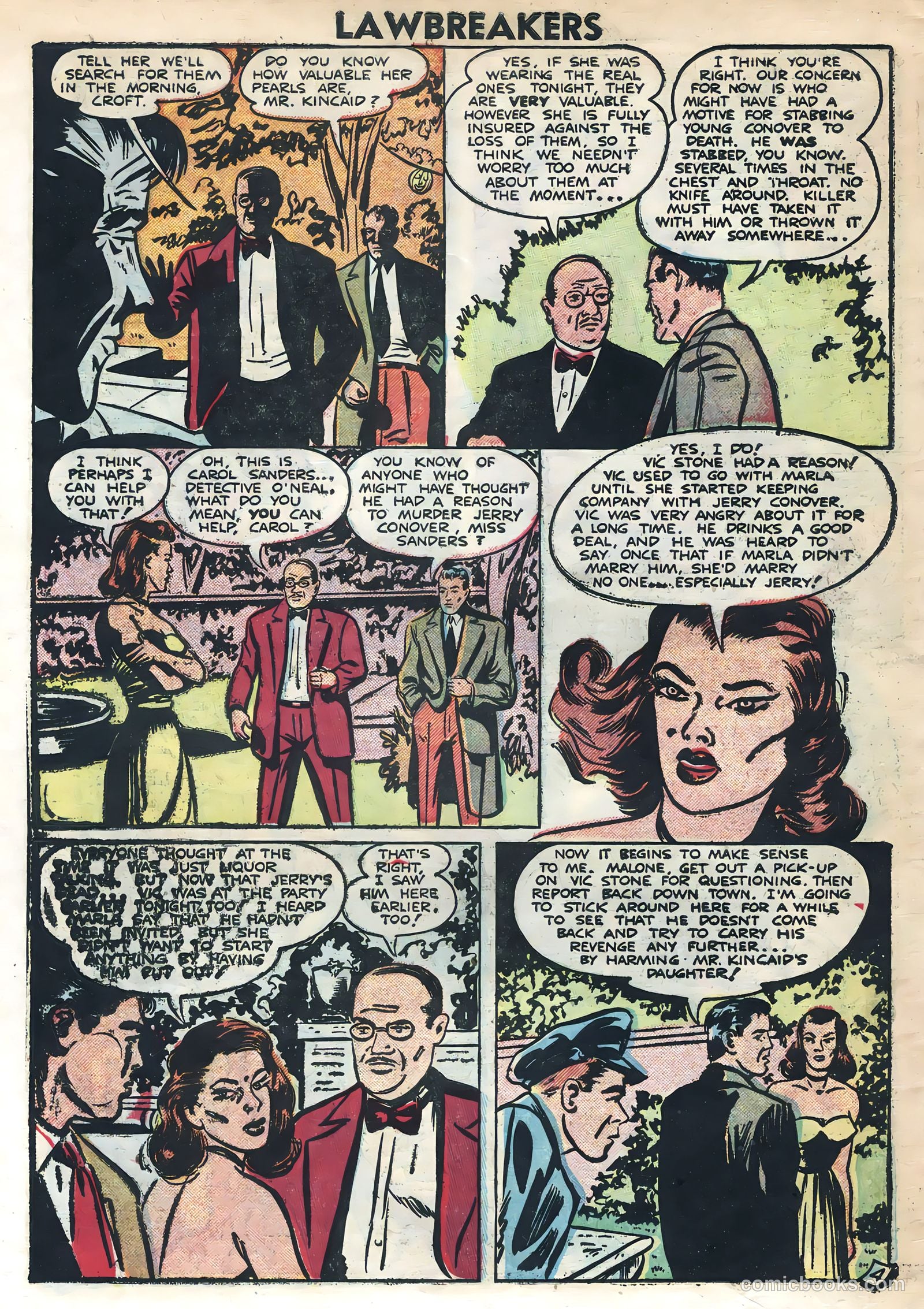 Lawbreakers Suspense Stories #10 — page 30 of 36