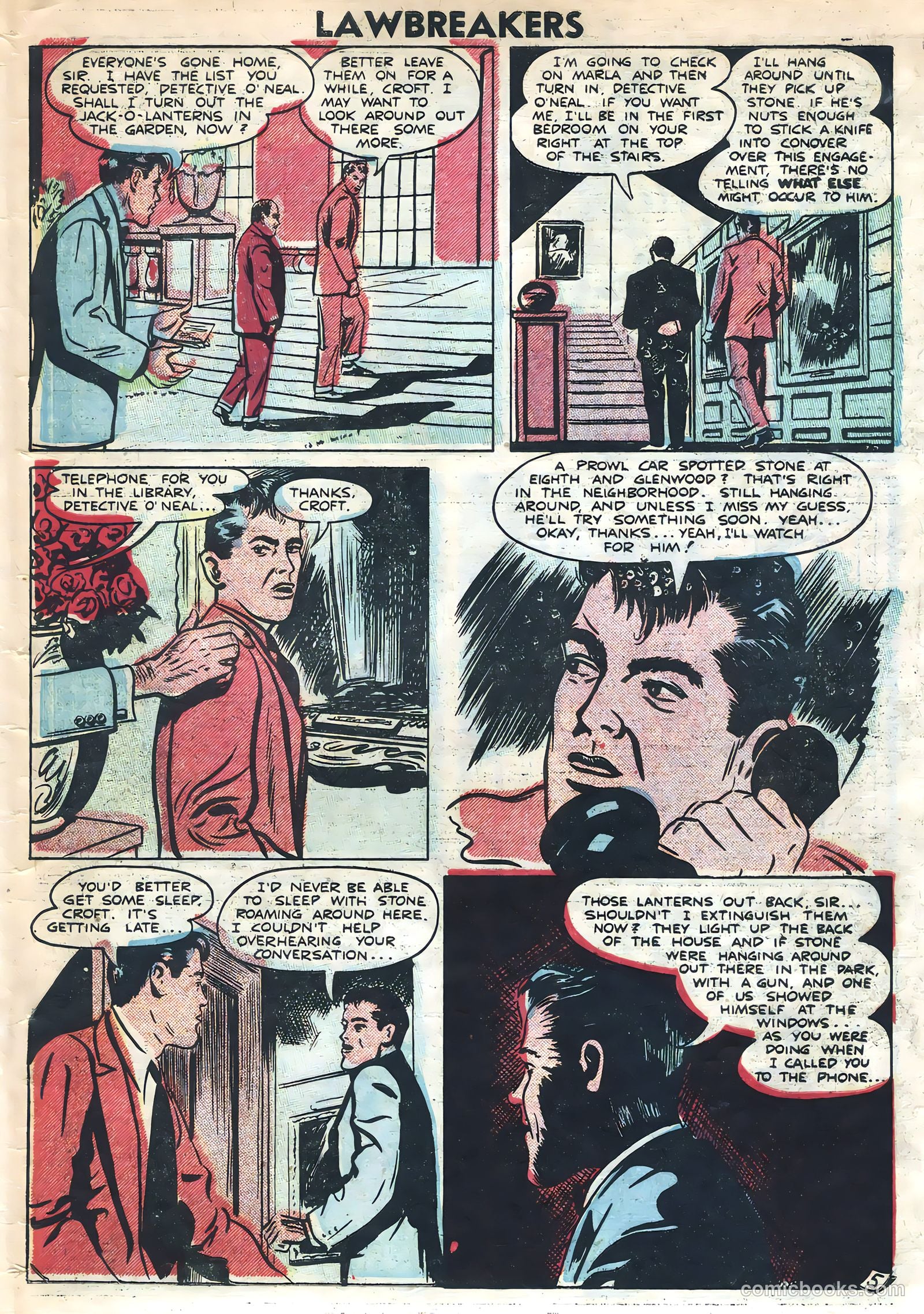 Lawbreakers Suspense Stories #10 — page 31 of 36