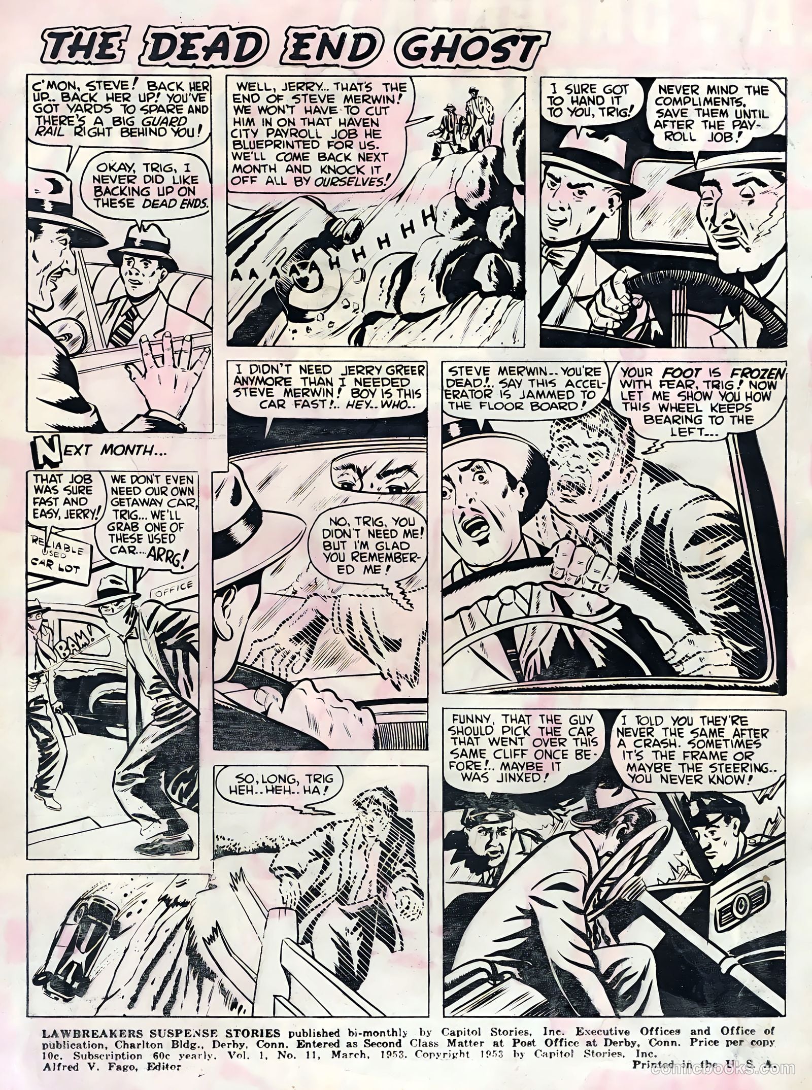 Lawbreakers Suspense Stories #11 — page 2 of 36