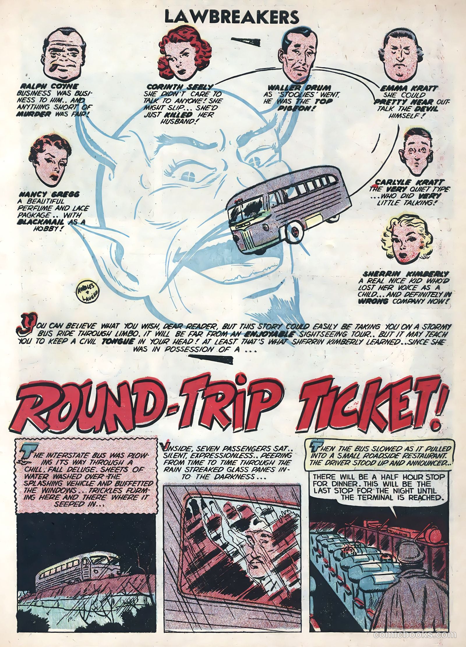 Lawbreakers Suspense Stories #11 — page 3 of 36