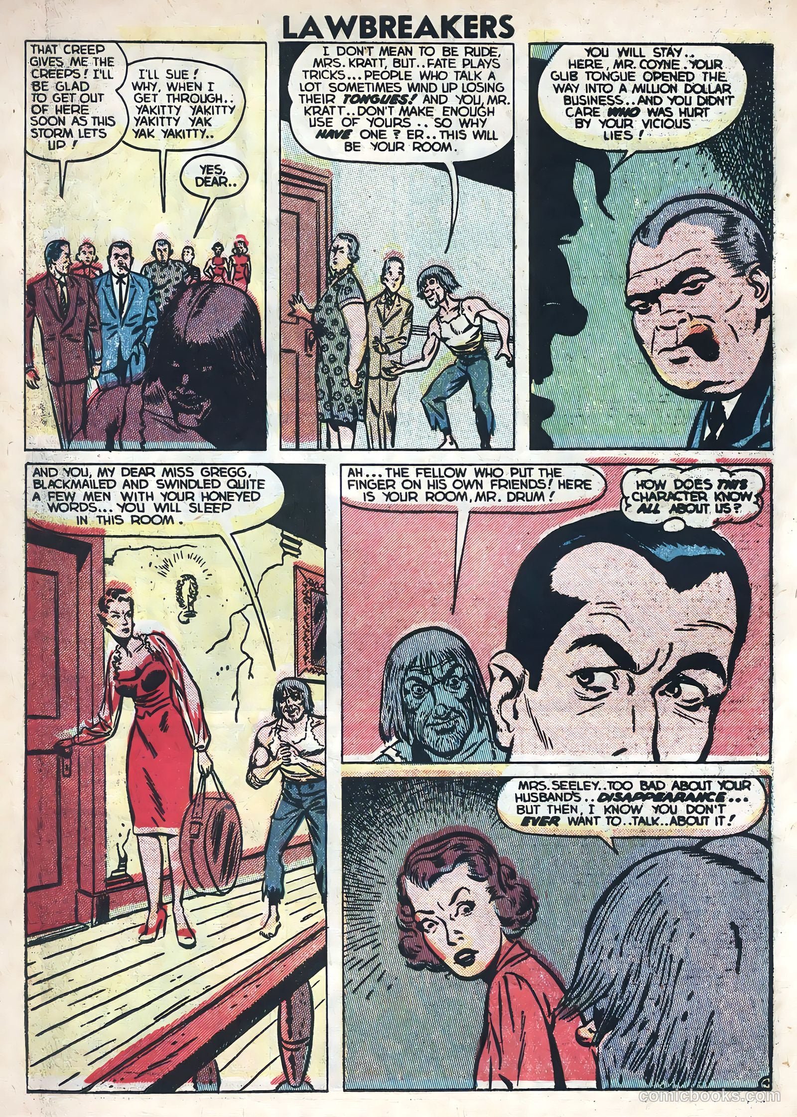 Lawbreakers Suspense Stories #11 — page 6 of 36