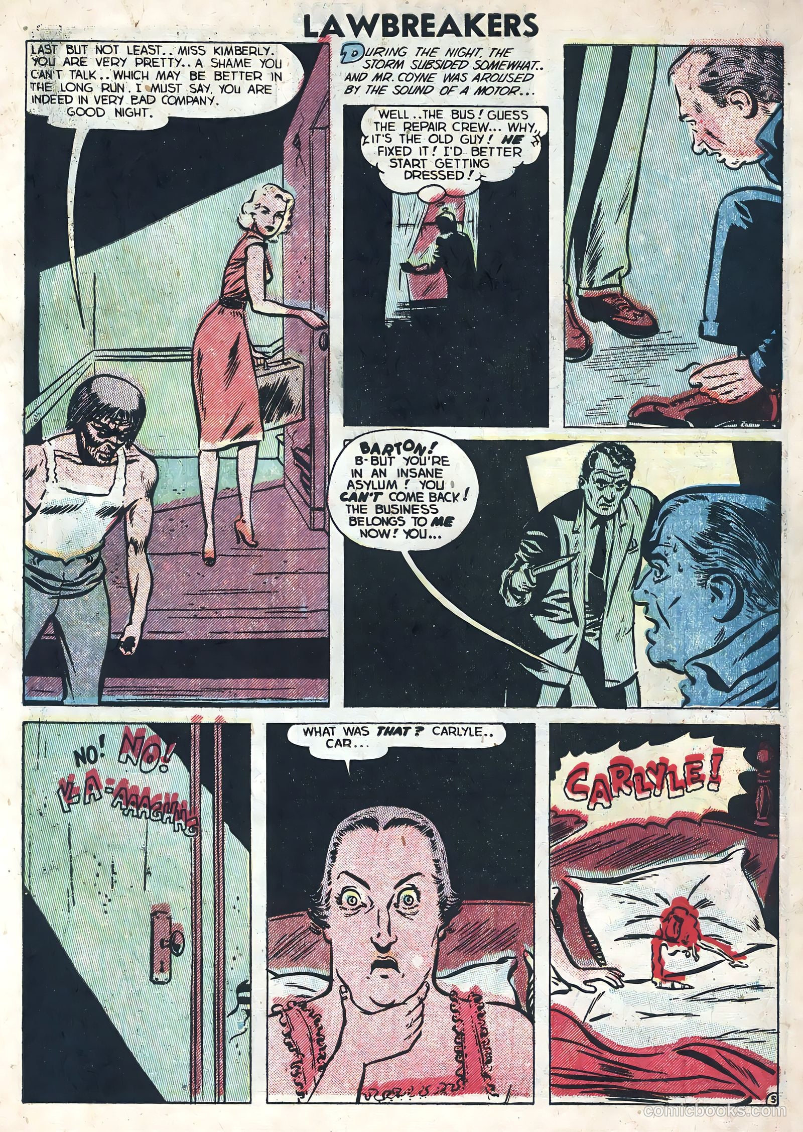 Lawbreakers Suspense Stories #11 — page 7 of 36