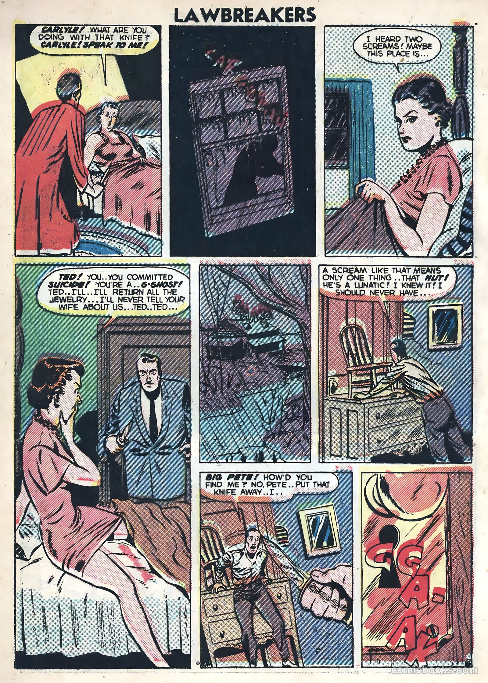 Lawbreakers Suspense Stories #11 — page 8 of 36