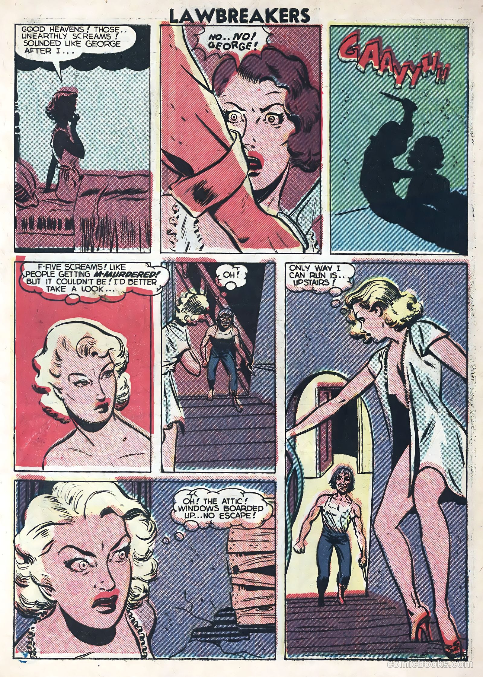 Lawbreakers Suspense Stories #11 — page 9 of 36