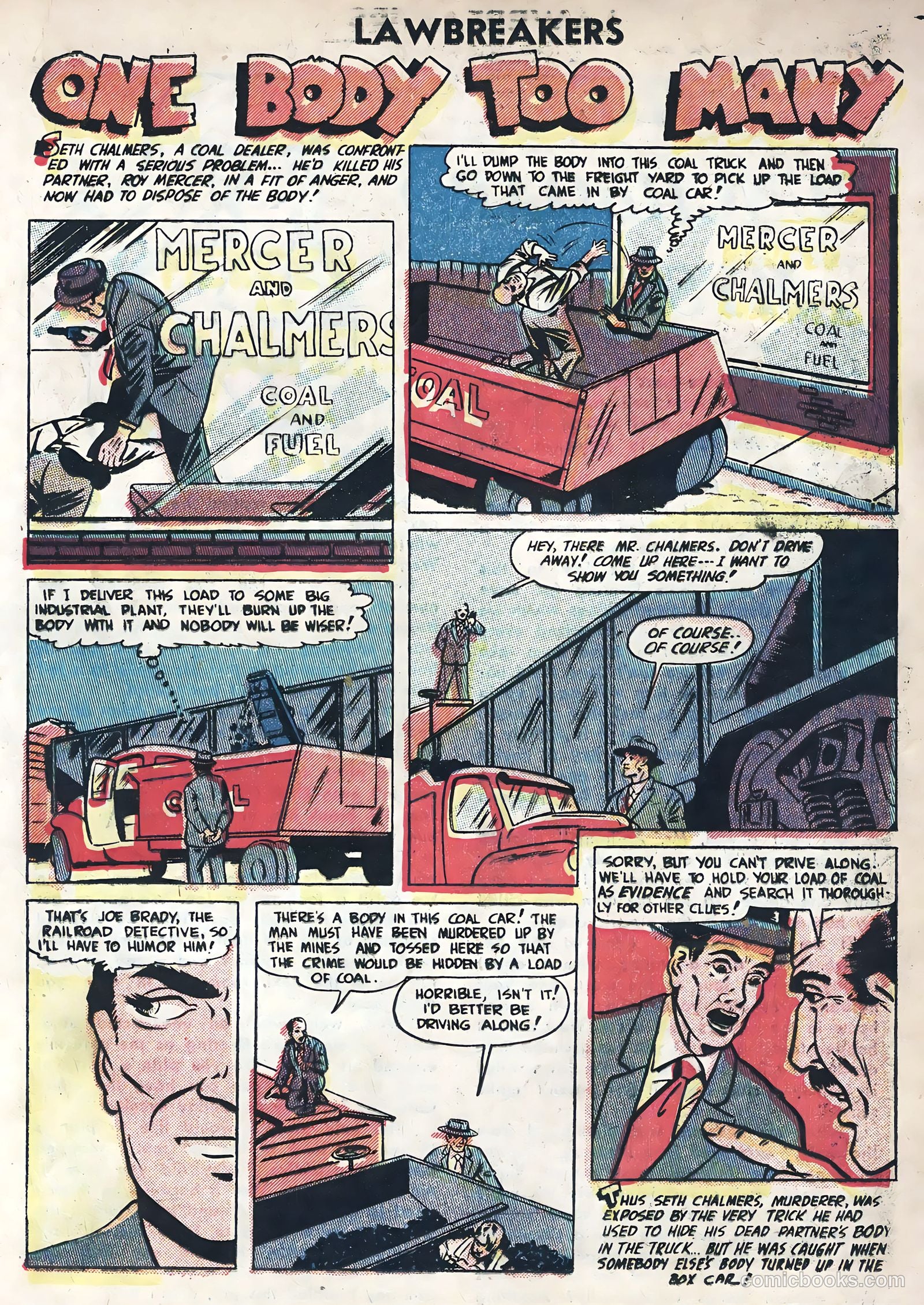 Lawbreakers Suspense Stories #11 — page 17 of 36