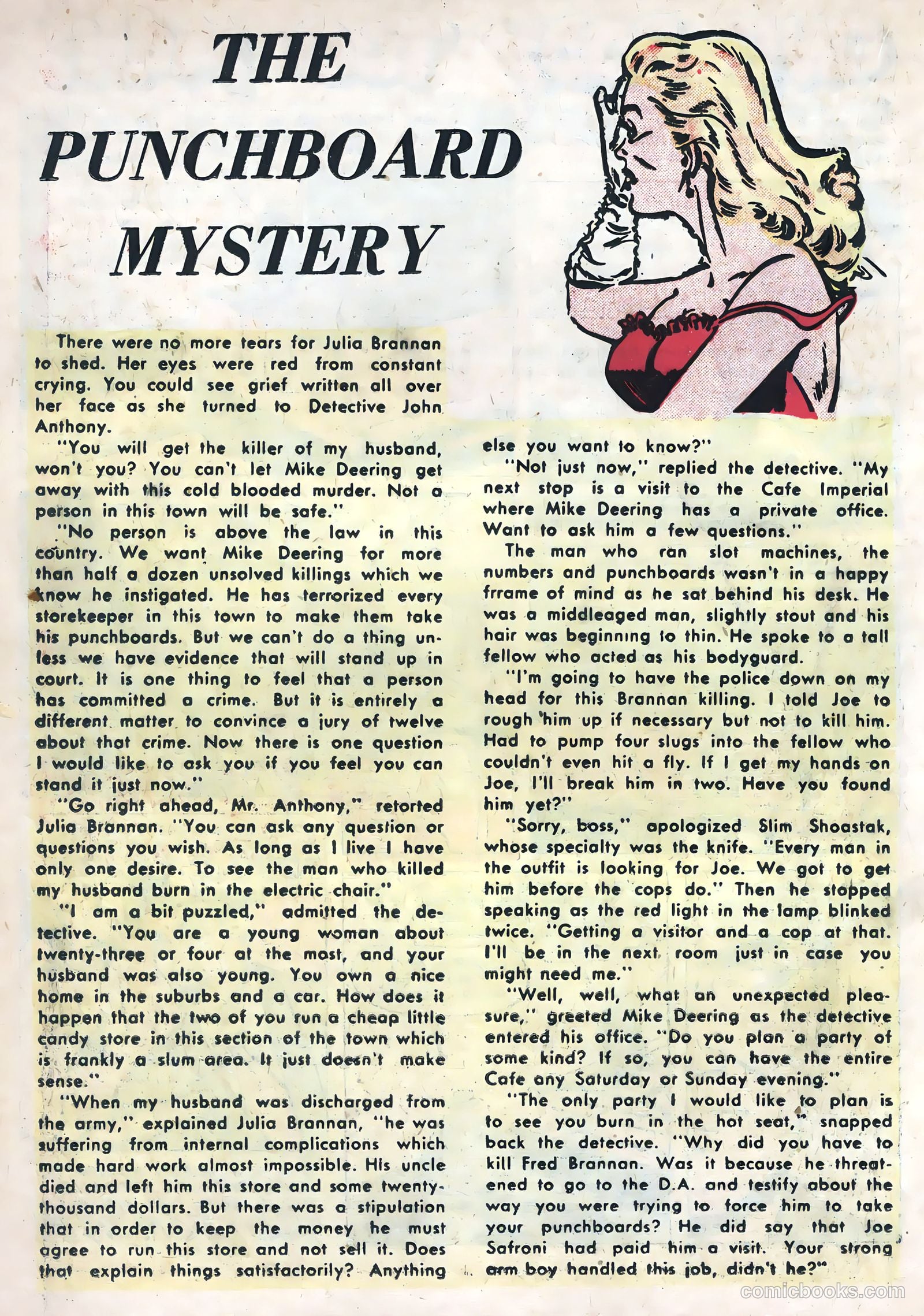 Lawbreakers Suspense Stories #11 — page 18 of 36