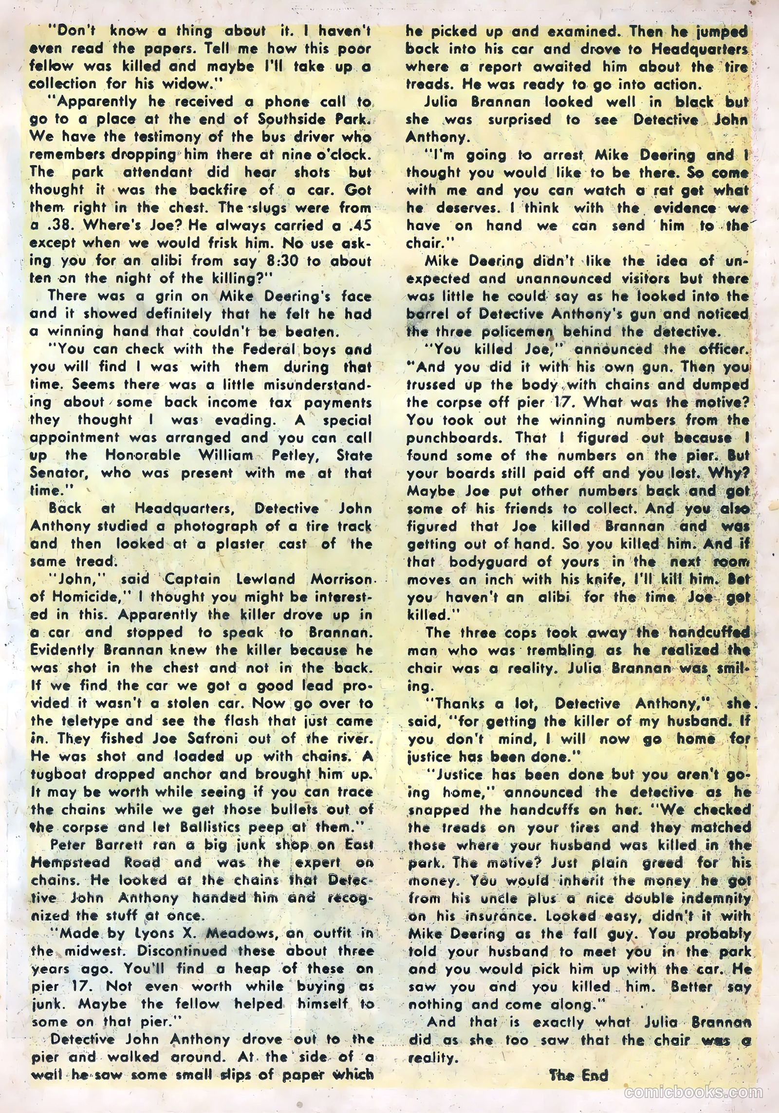 Lawbreakers Suspense Stories #11 — page 19 of 36