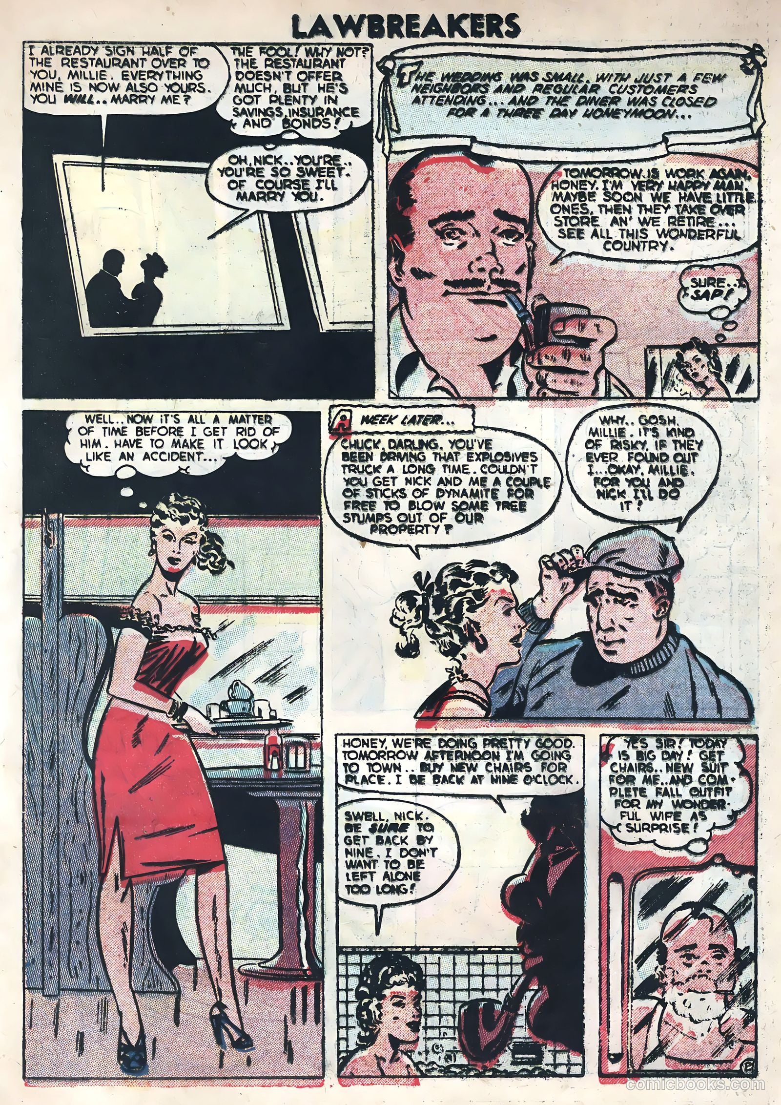 Lawbreakers Suspense Stories #11 — page 21 of 36