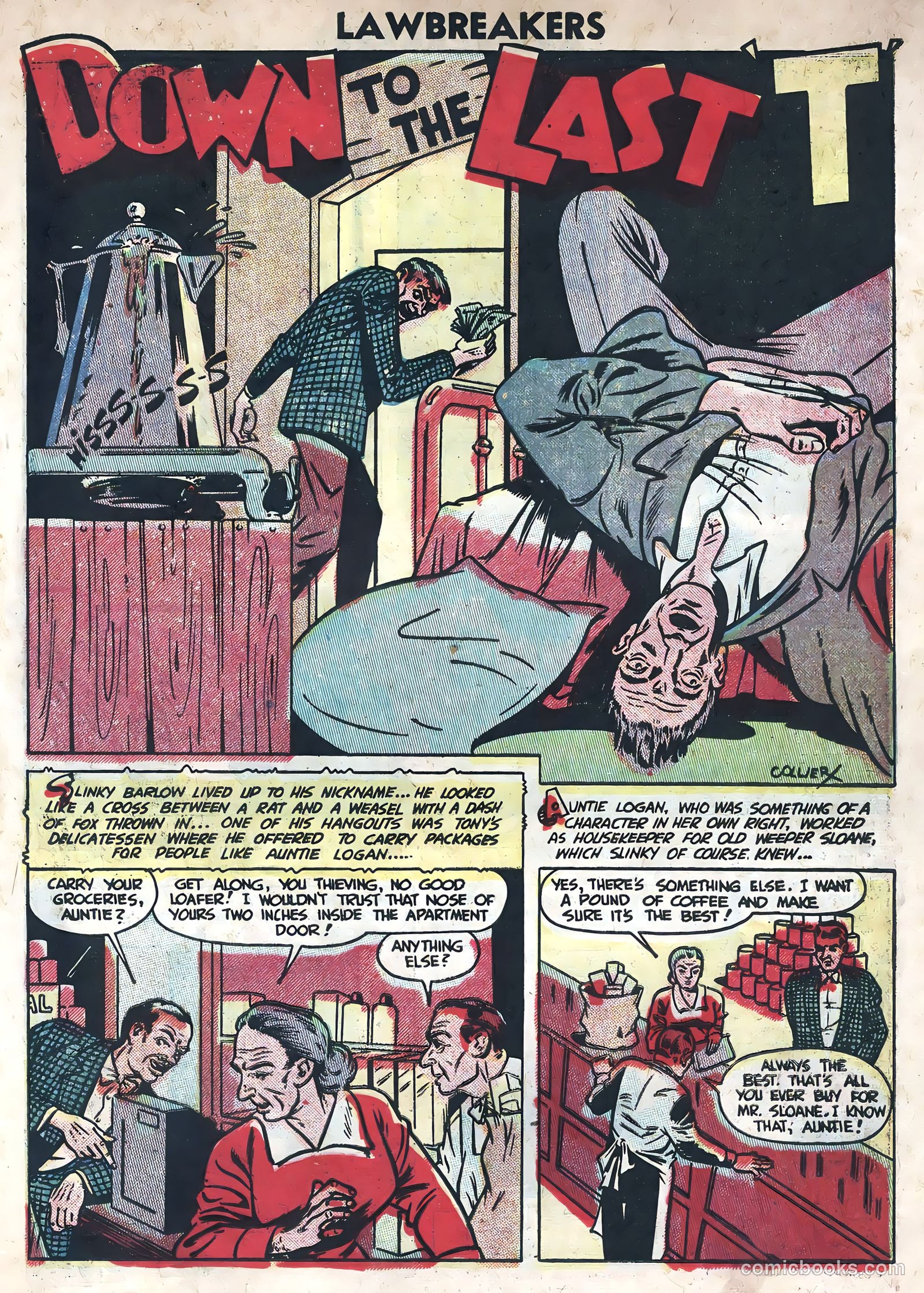 Lawbreakers Suspense Stories #11 — page 23 of 36
