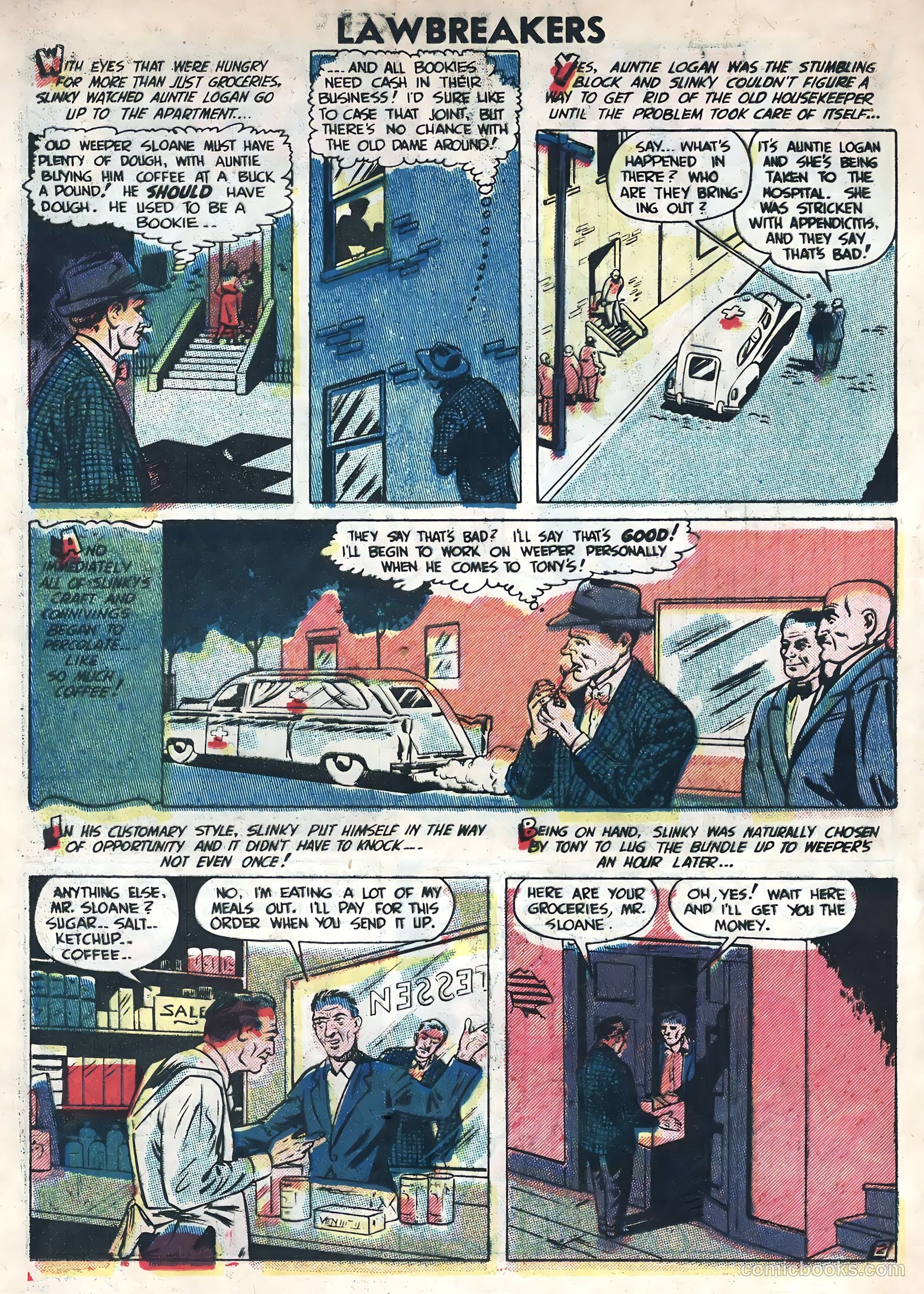 Lawbreakers Suspense Stories #11 — page 24 of 36
