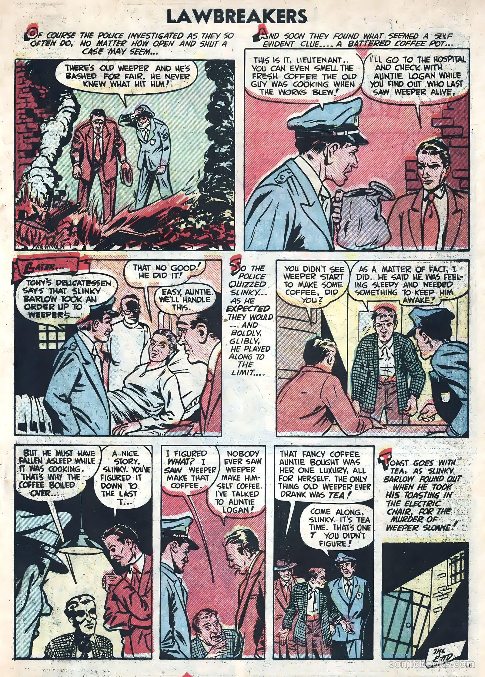 Lawbreakers Suspense Stories #11 — page 27 of 36